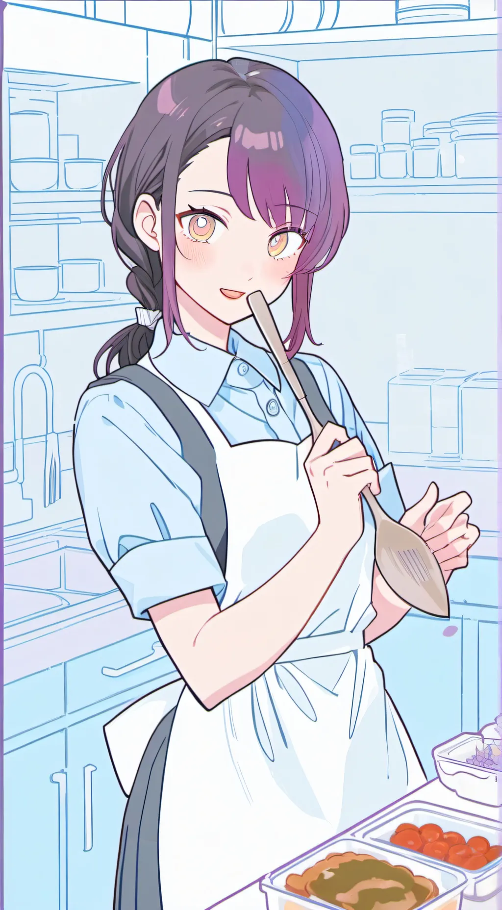 ai character: Mei background