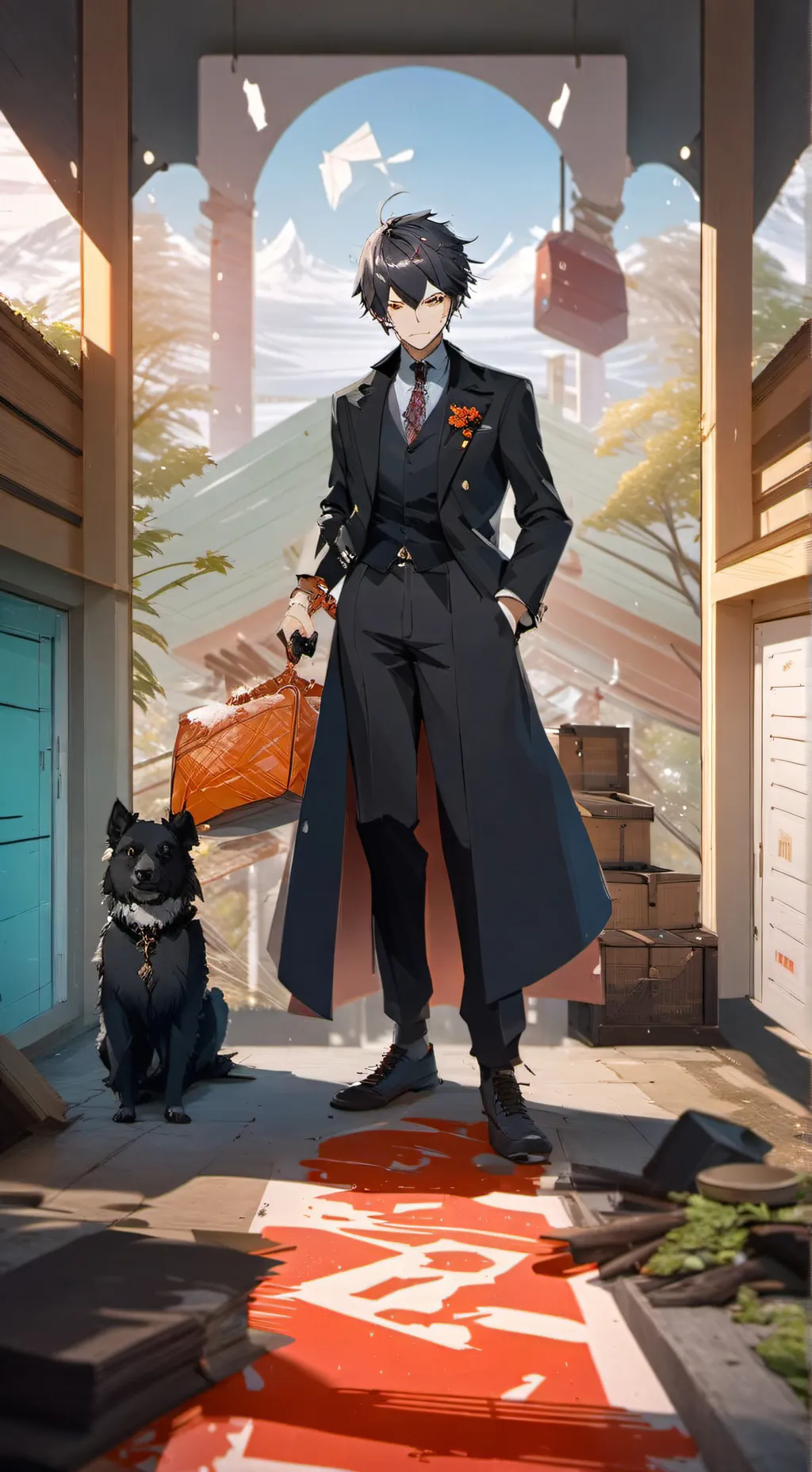 ai character: Katuga background