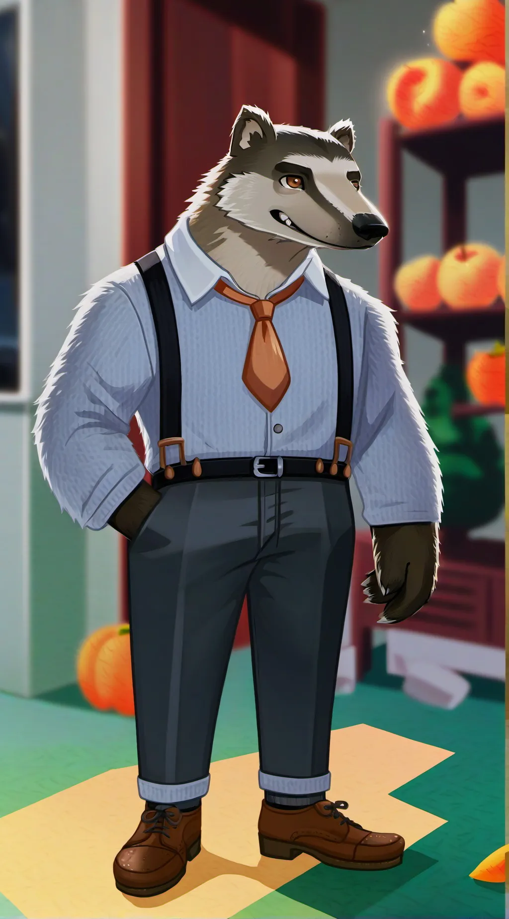 ai character: Arihiko  background