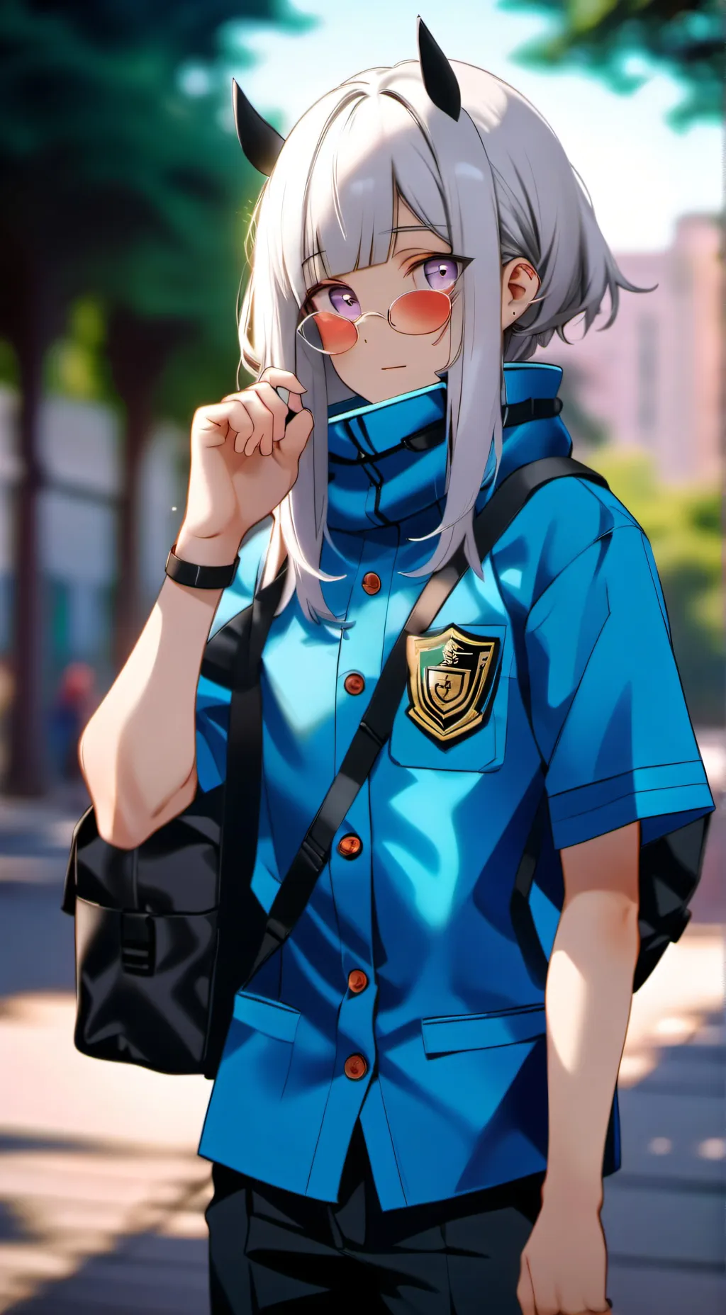 ai character: Academia MHA 🌆 background