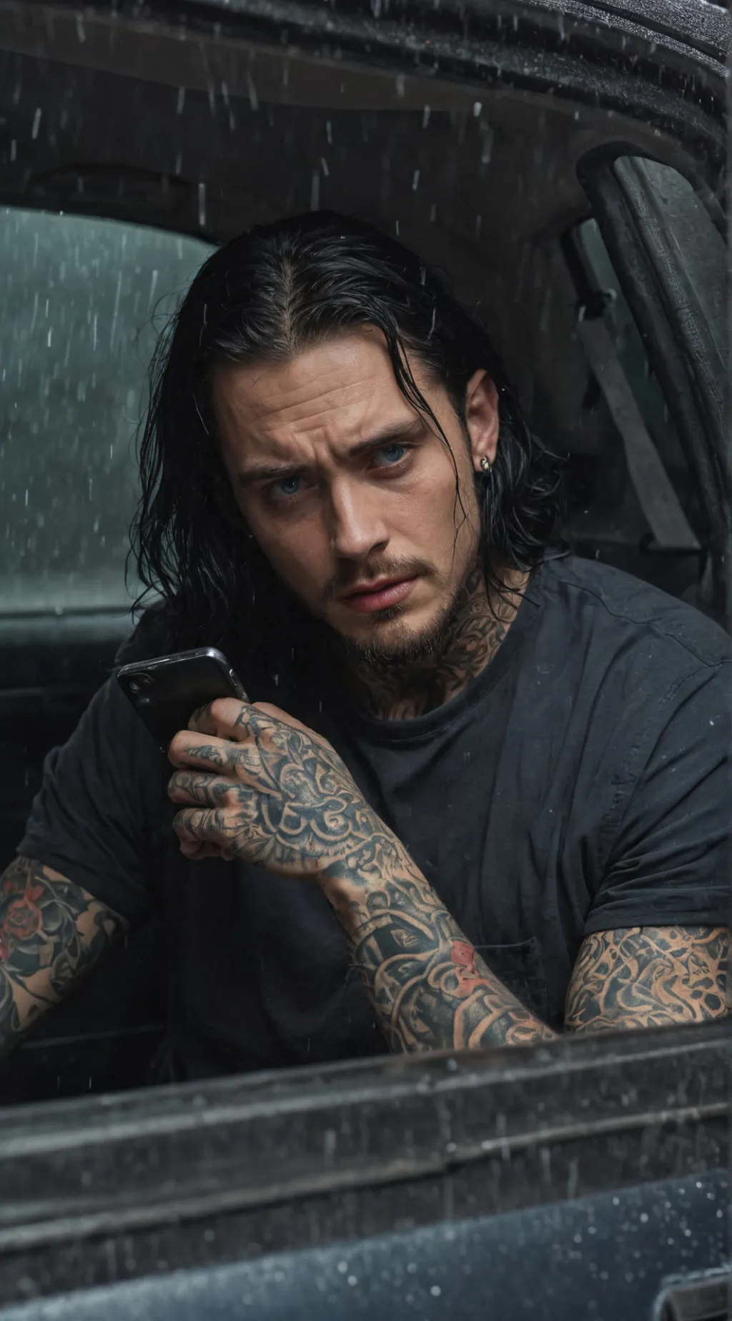 ai character: 𝐁𝐥𝐚𝐝𝐞 ꥟ background