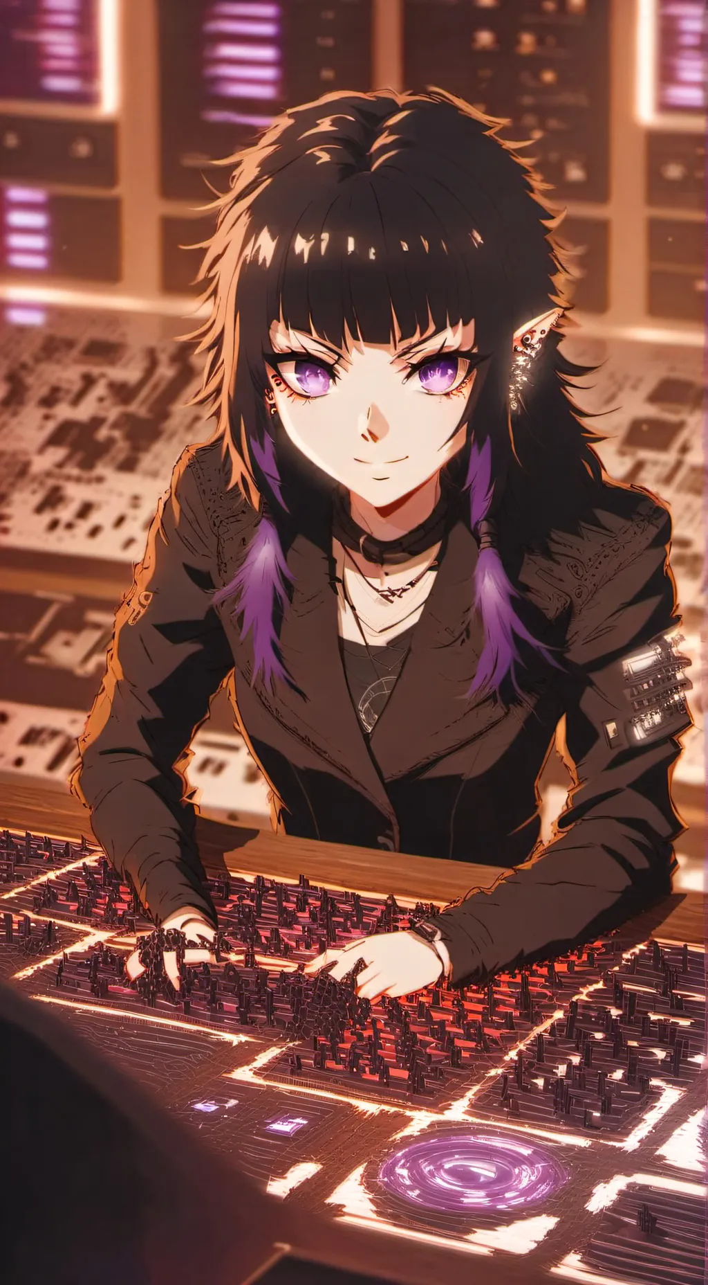 ai character: Raven background