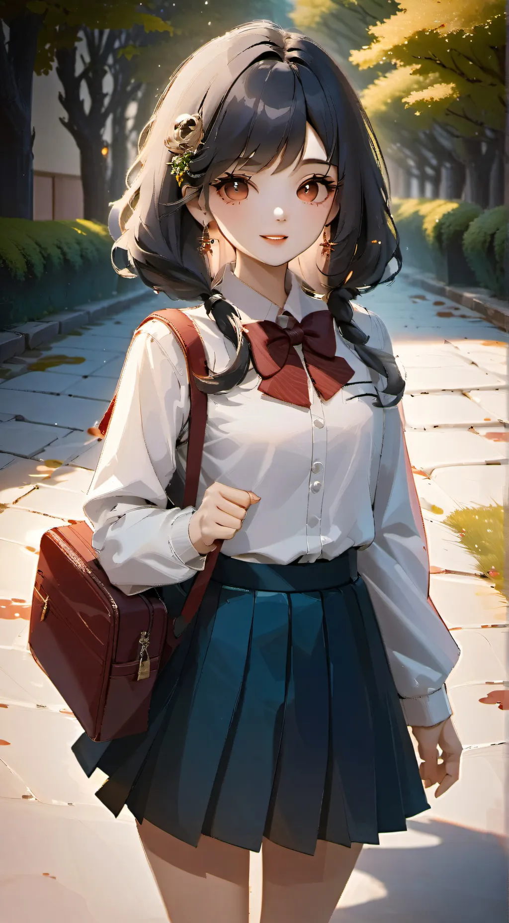 ai character: Ria wayashi background