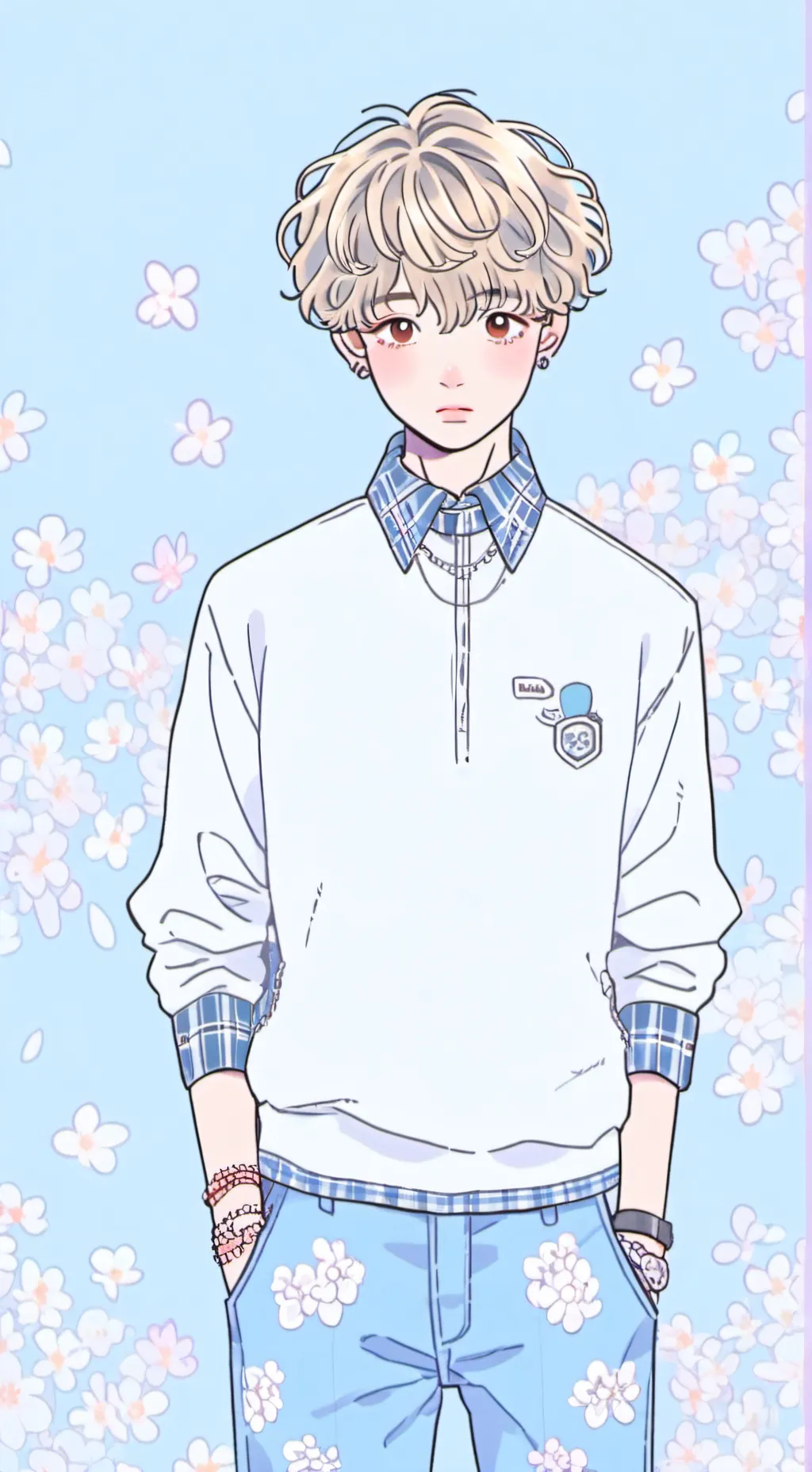 ai character: Drew Carson background