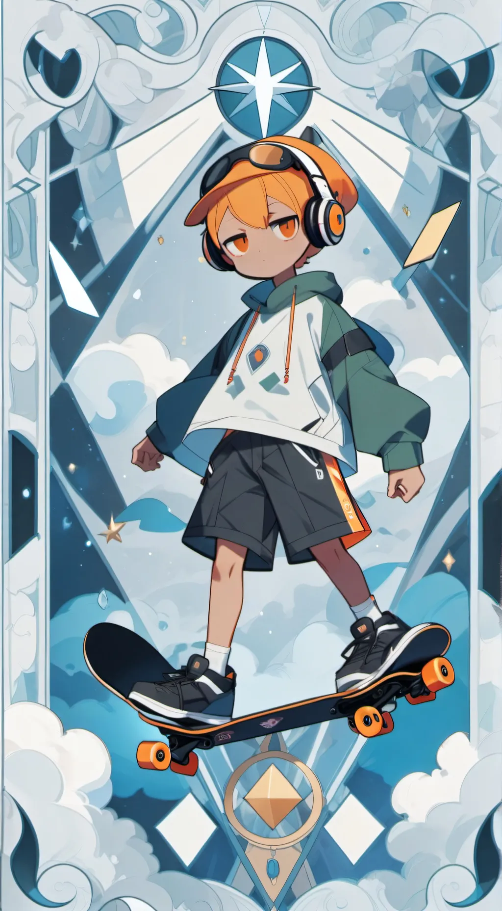 ai character: oren background