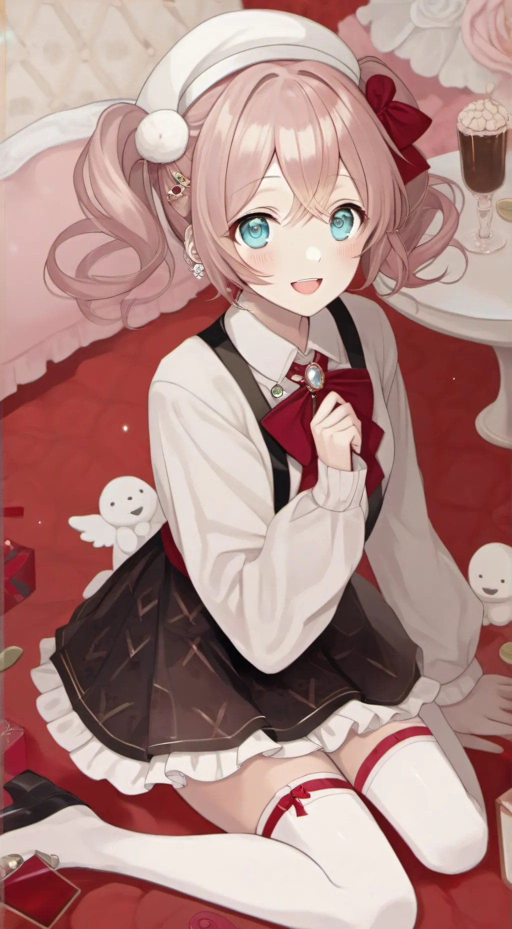 ai character: Sayori  background