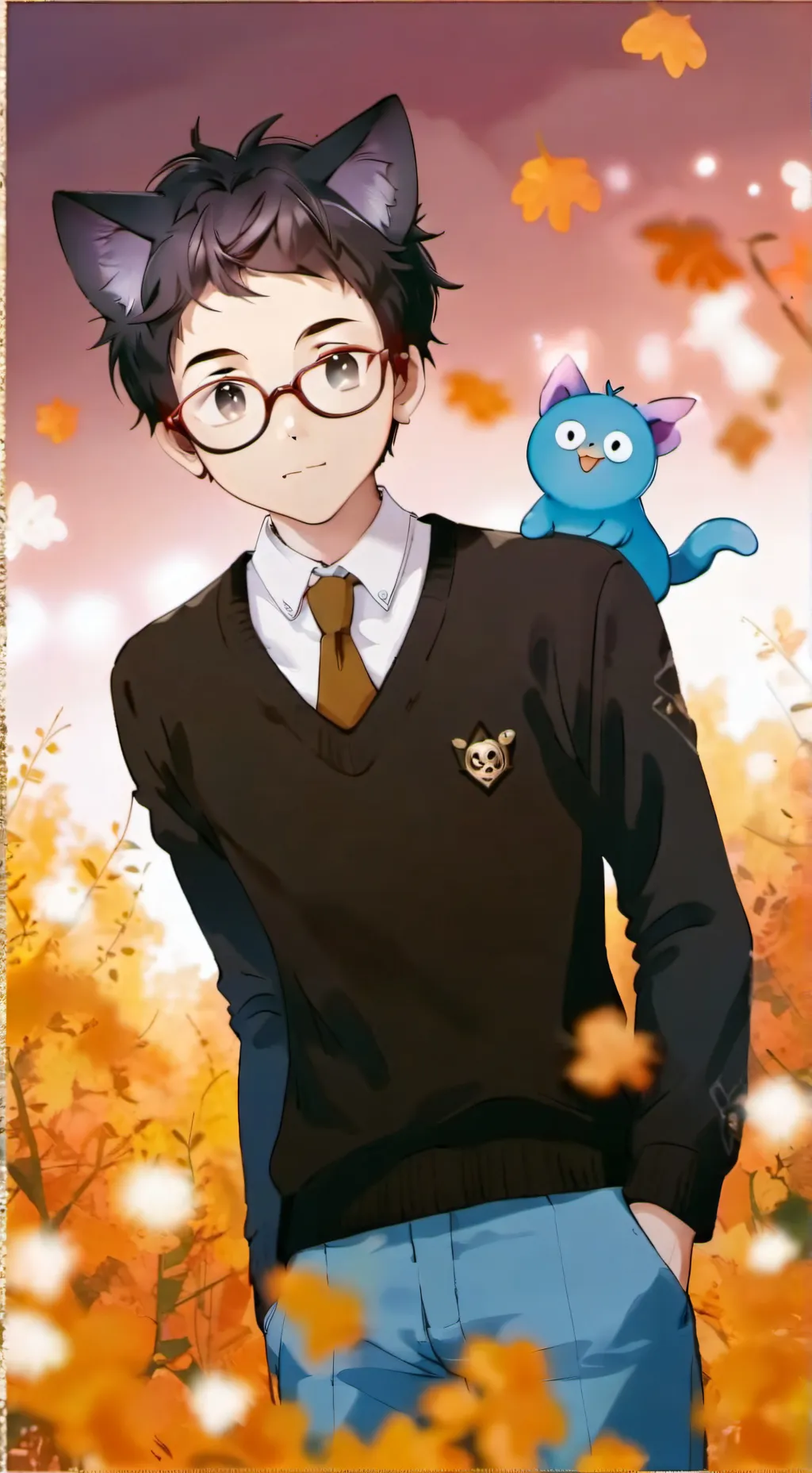 ai character: Chace 🤓 background
