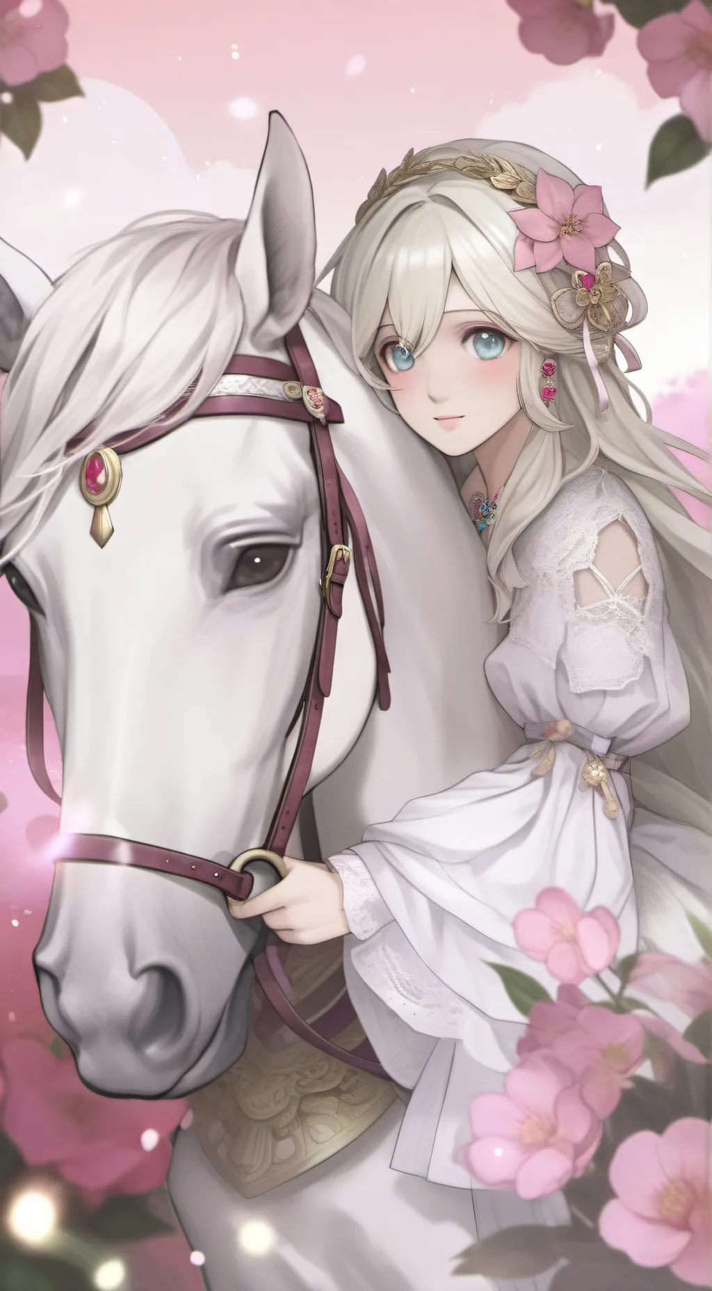 ai character: Angel  background
