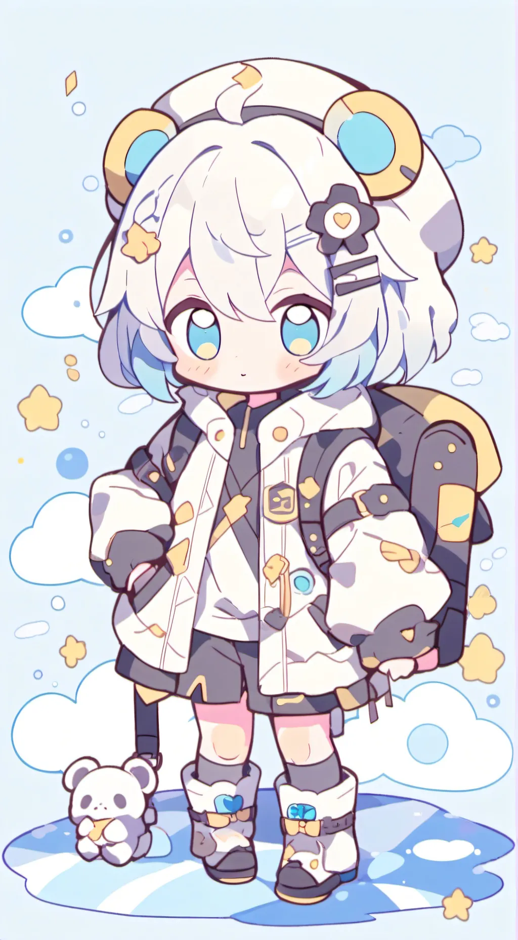 ai character: Lily background