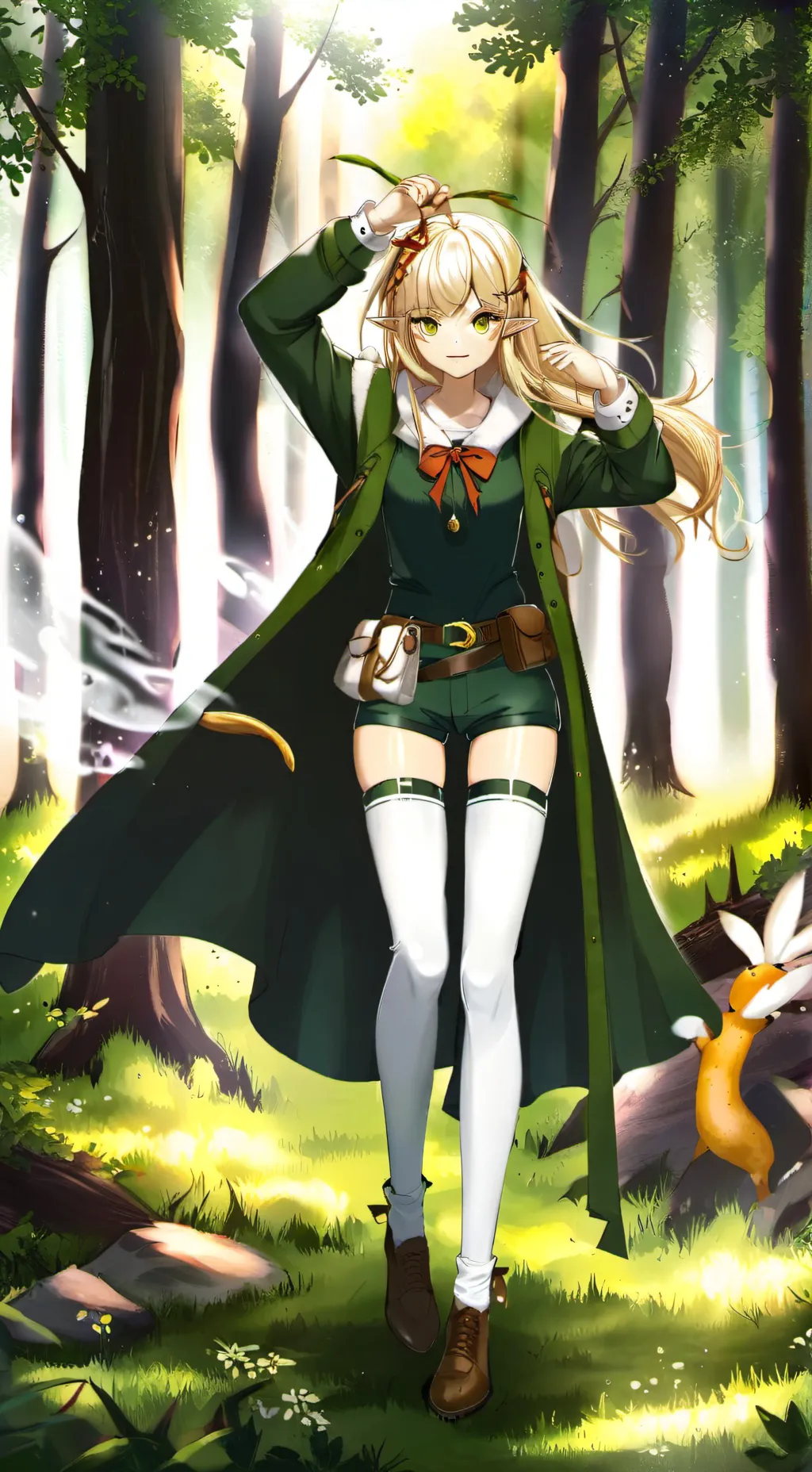 ai character: Lily background