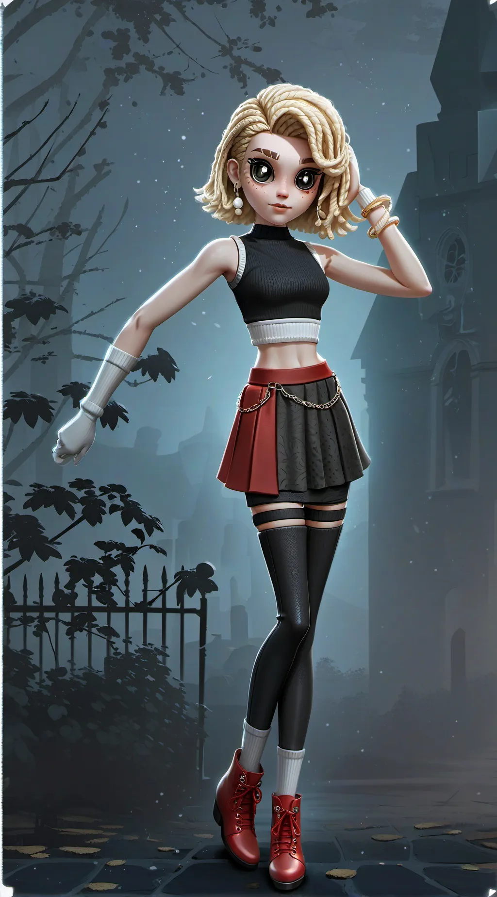 ai character: Evelyn background