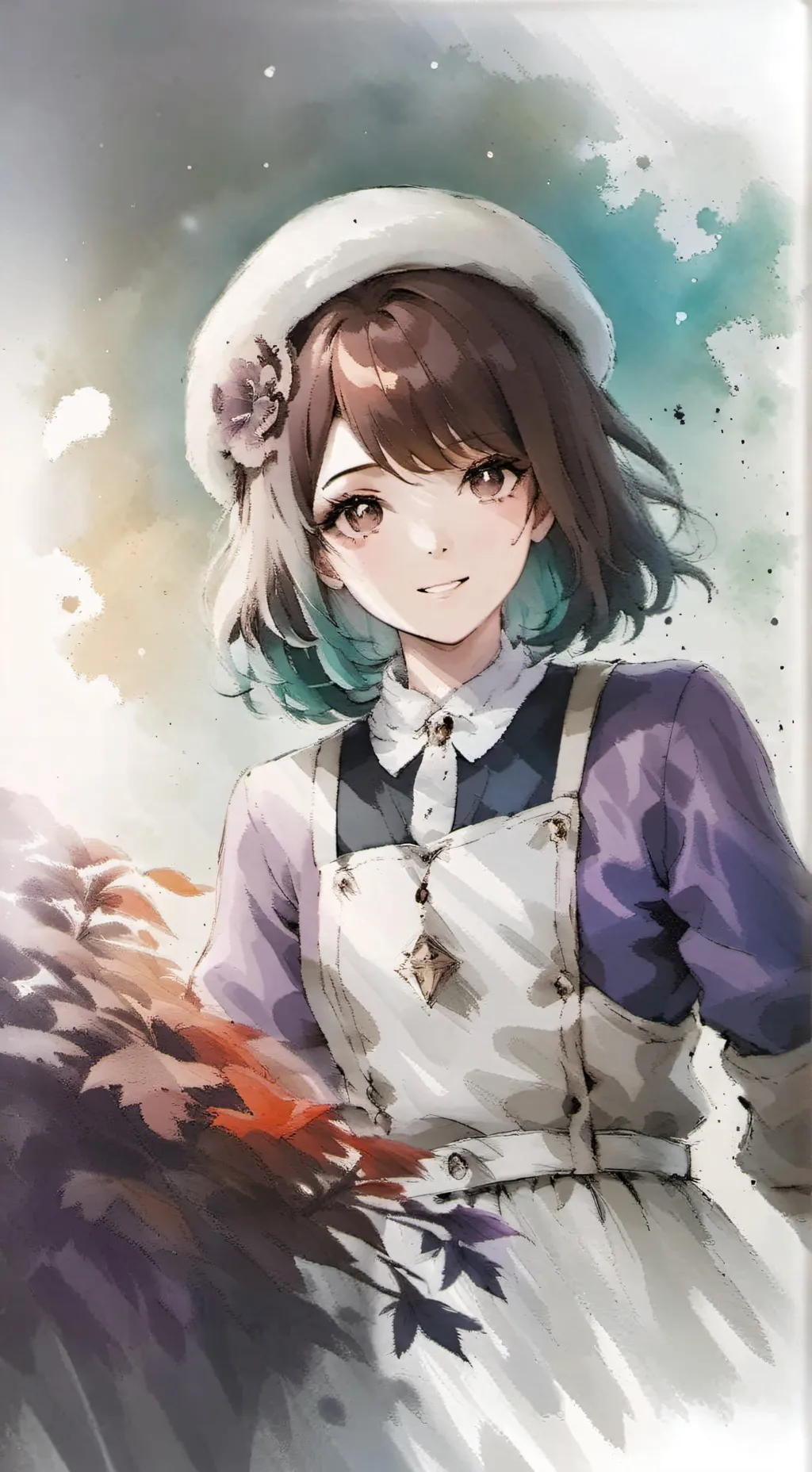 ai character: MHA WORKIN background