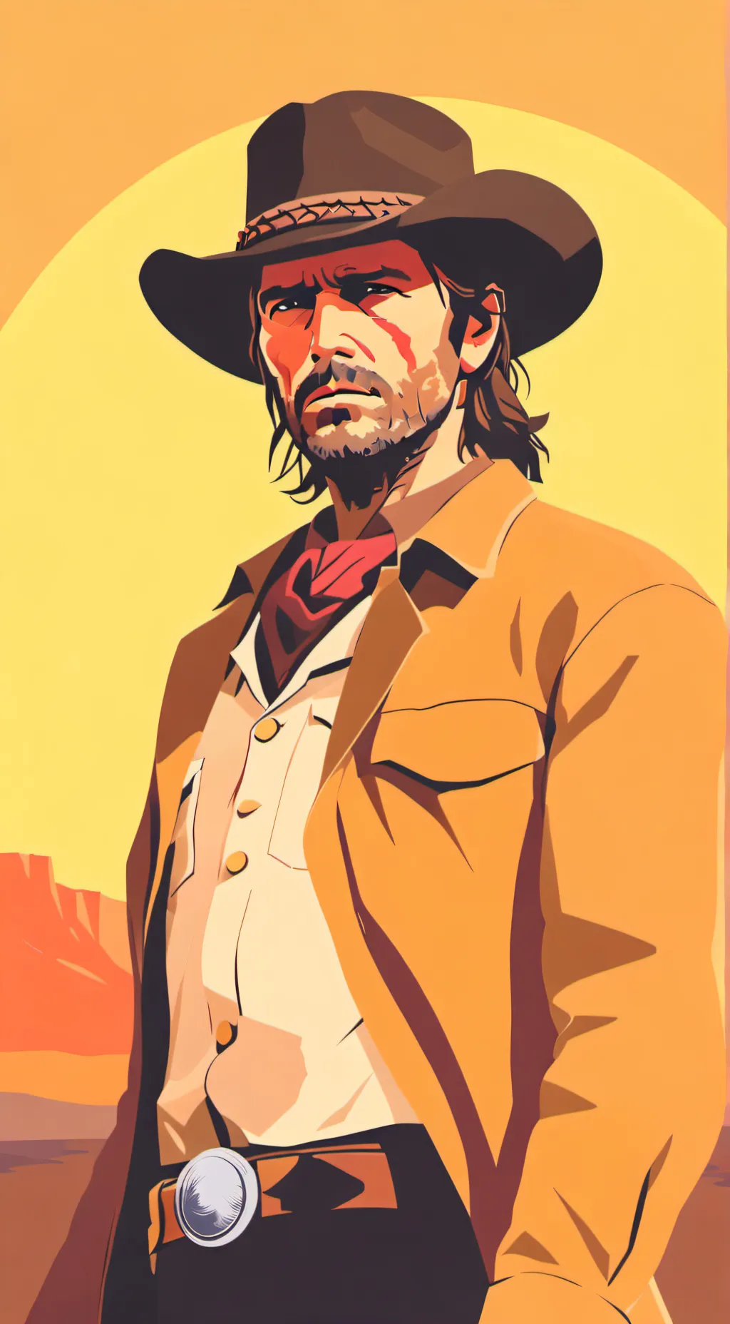 ai character: RDRII RP background