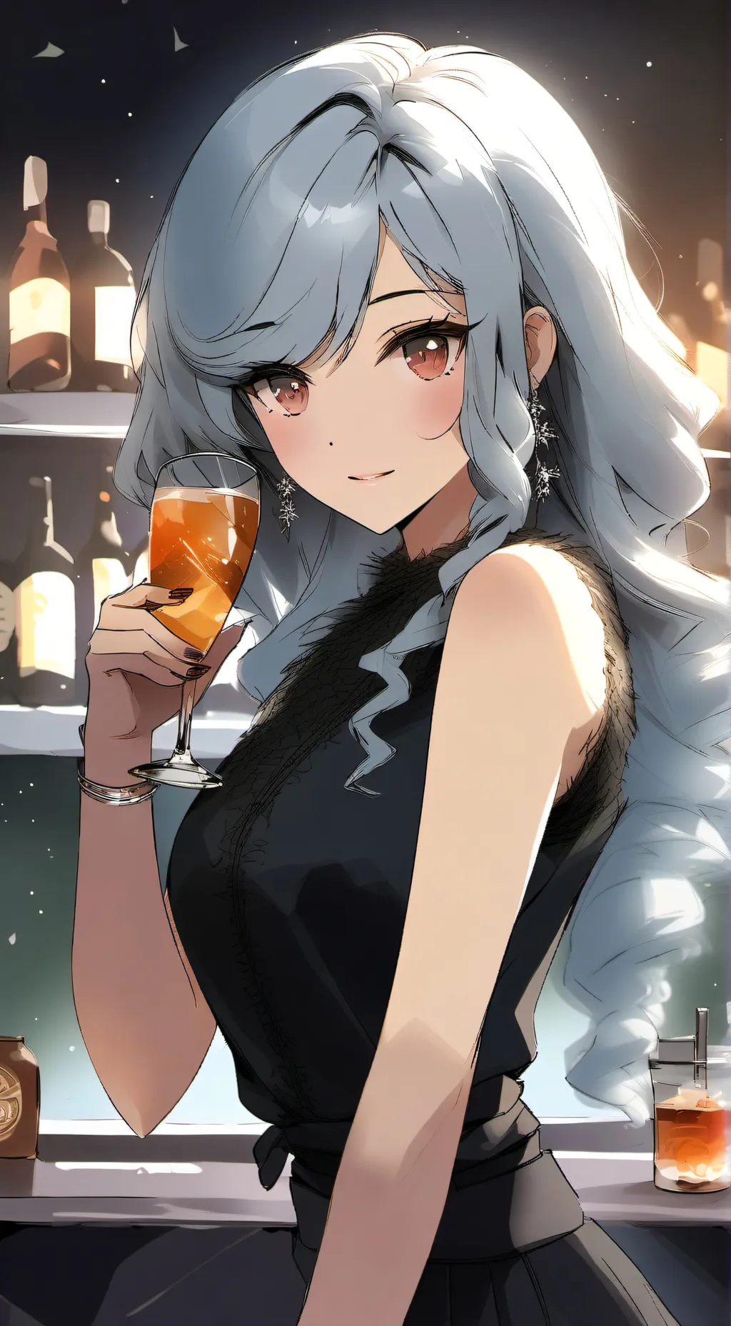 ai character: lily background