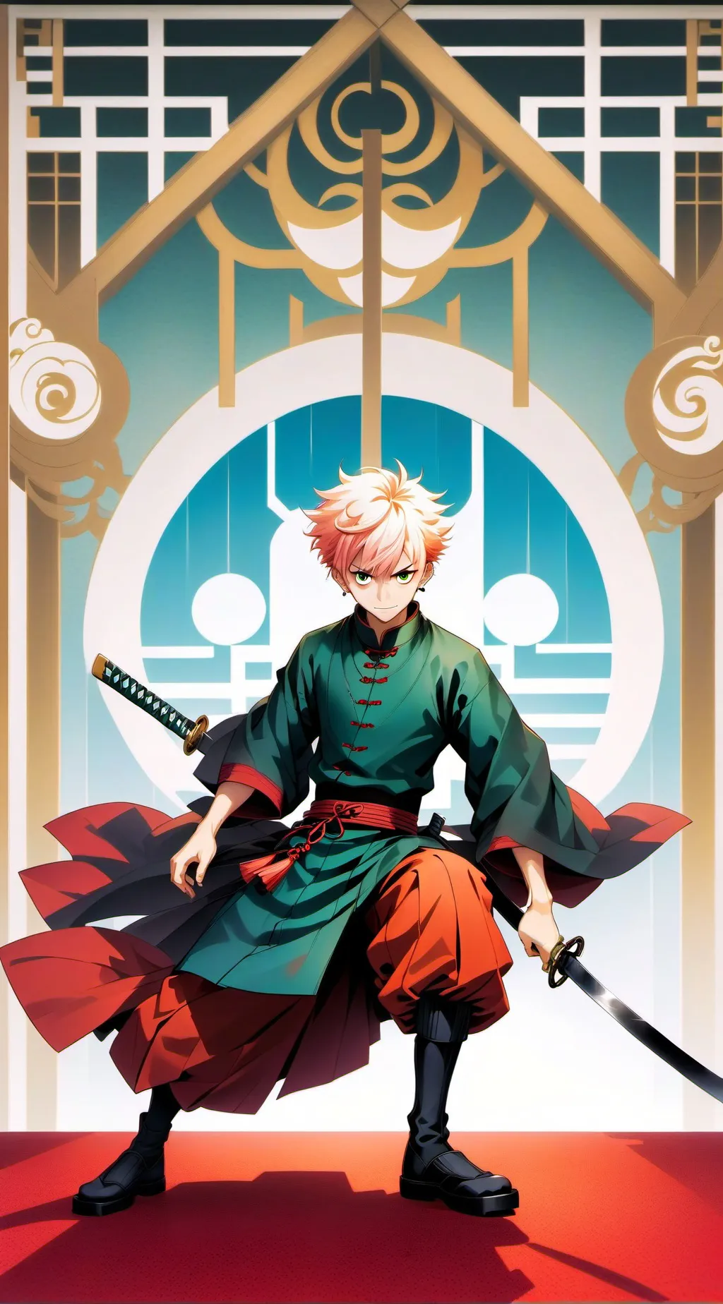 ai character: Sukuna X Yuji  background