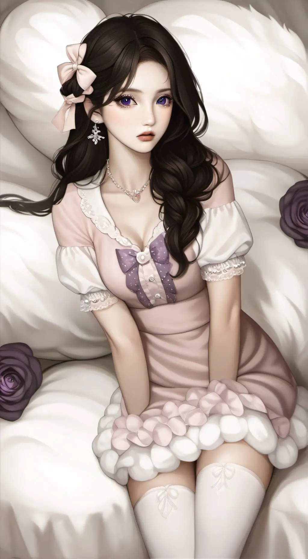 ai character: Maya Bassetal background