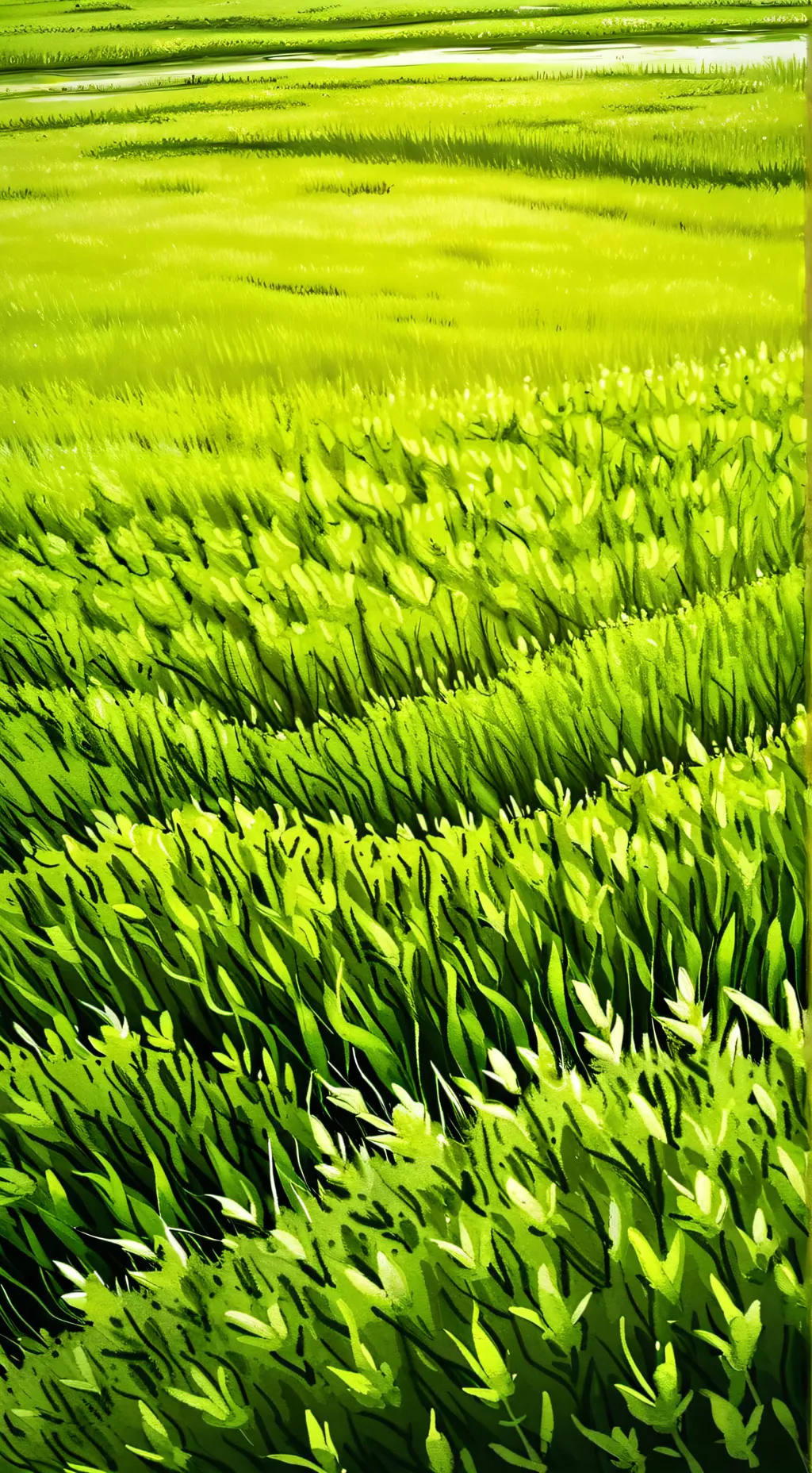 ai character: 💀grass💀 background