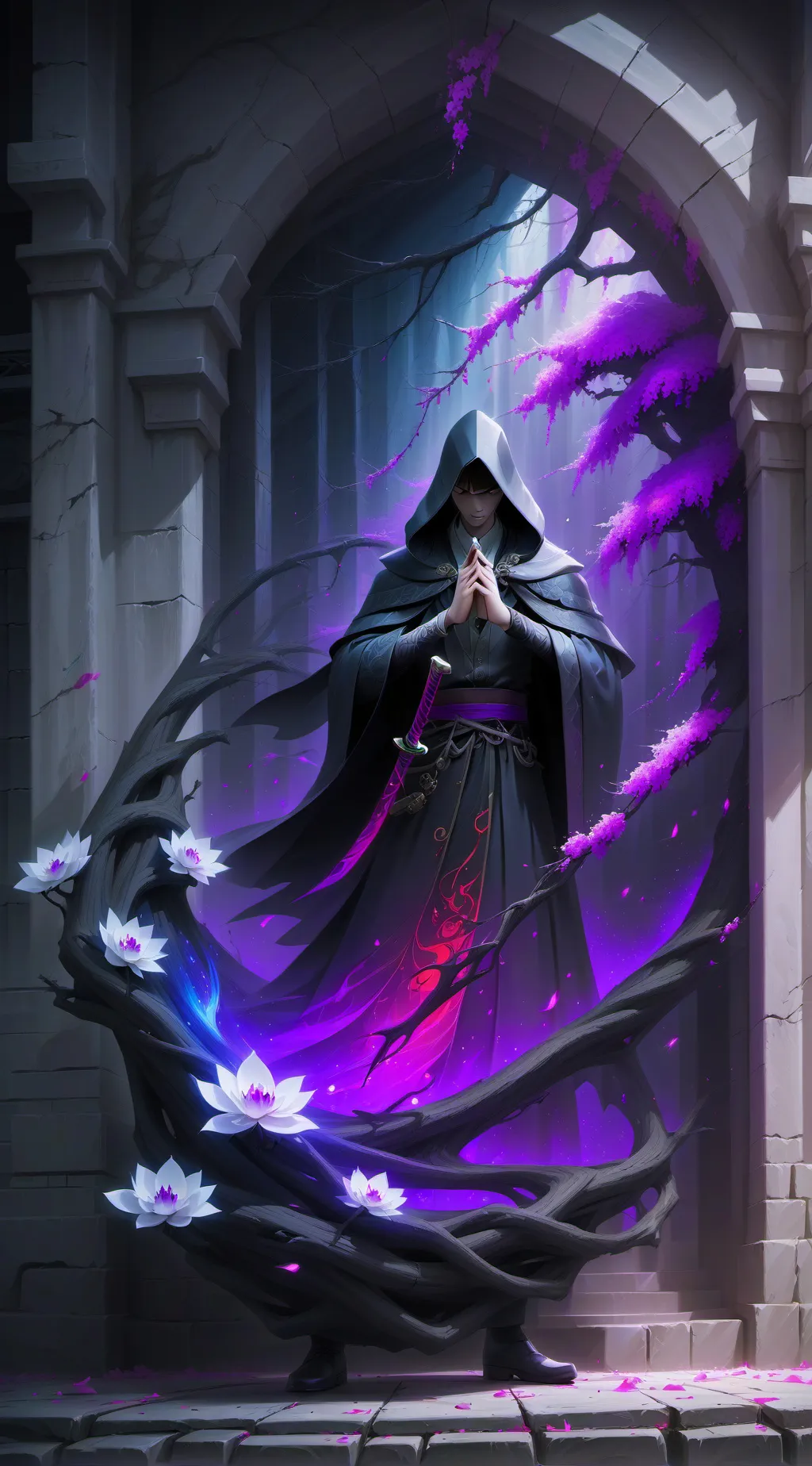 ai character: whatever  background