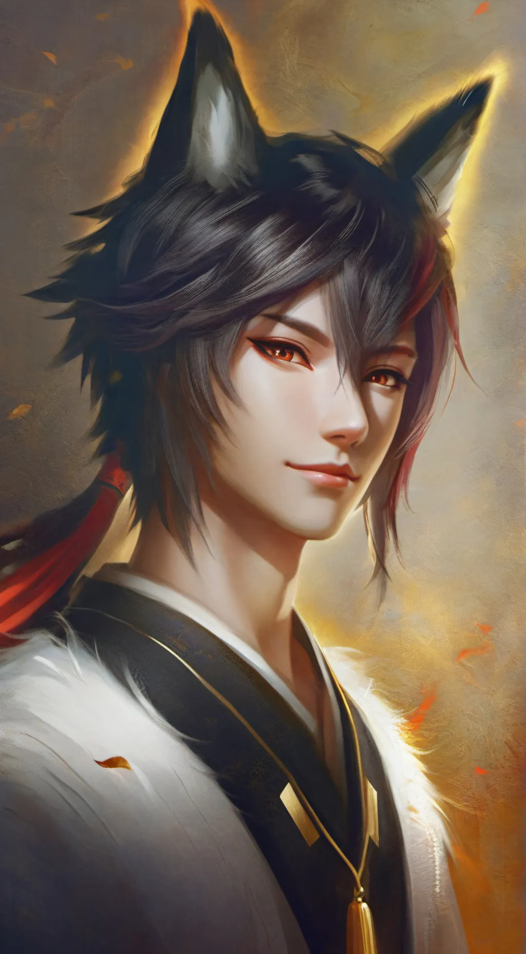 ai character: Akimitsu background