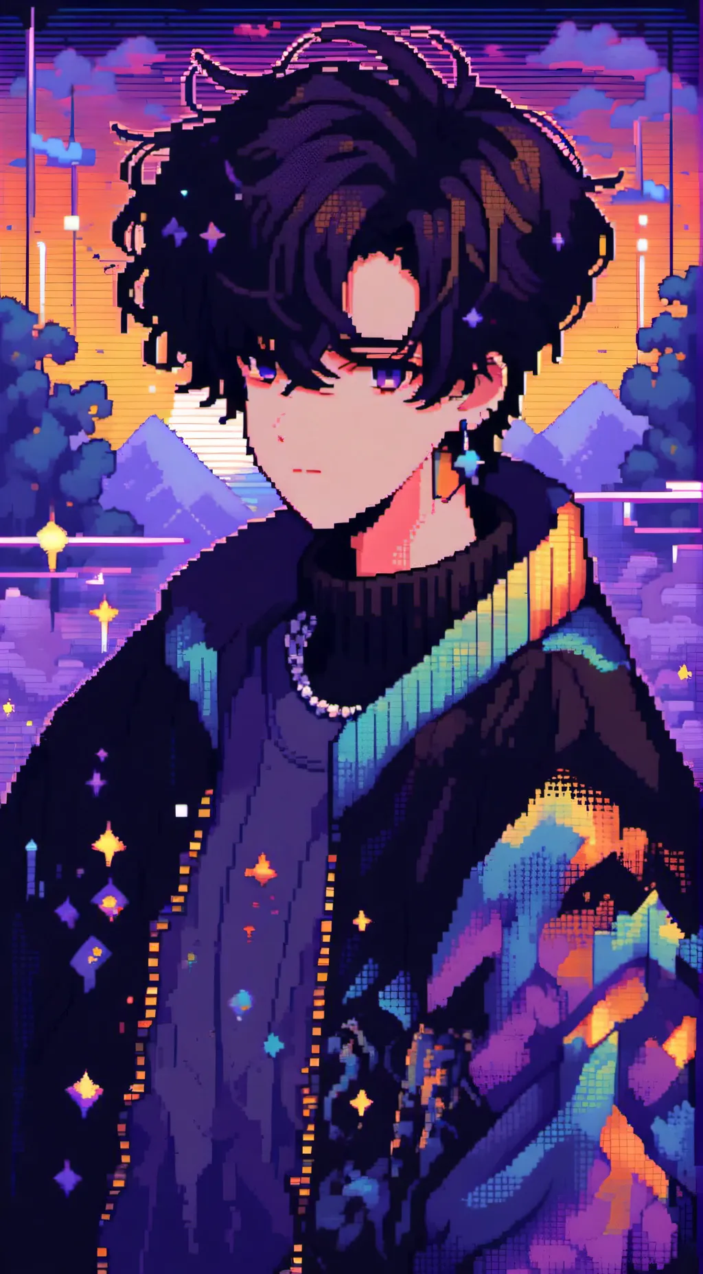 ai character: sick fresh sans background
