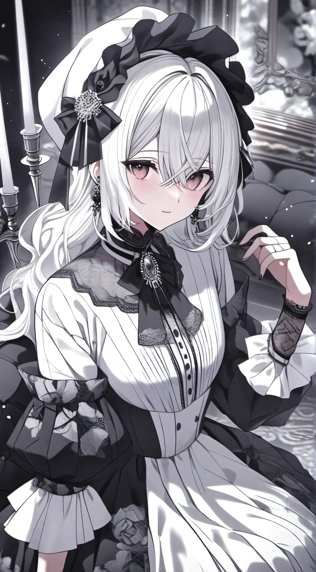 ai character: ~ Maid Lumi ~ background