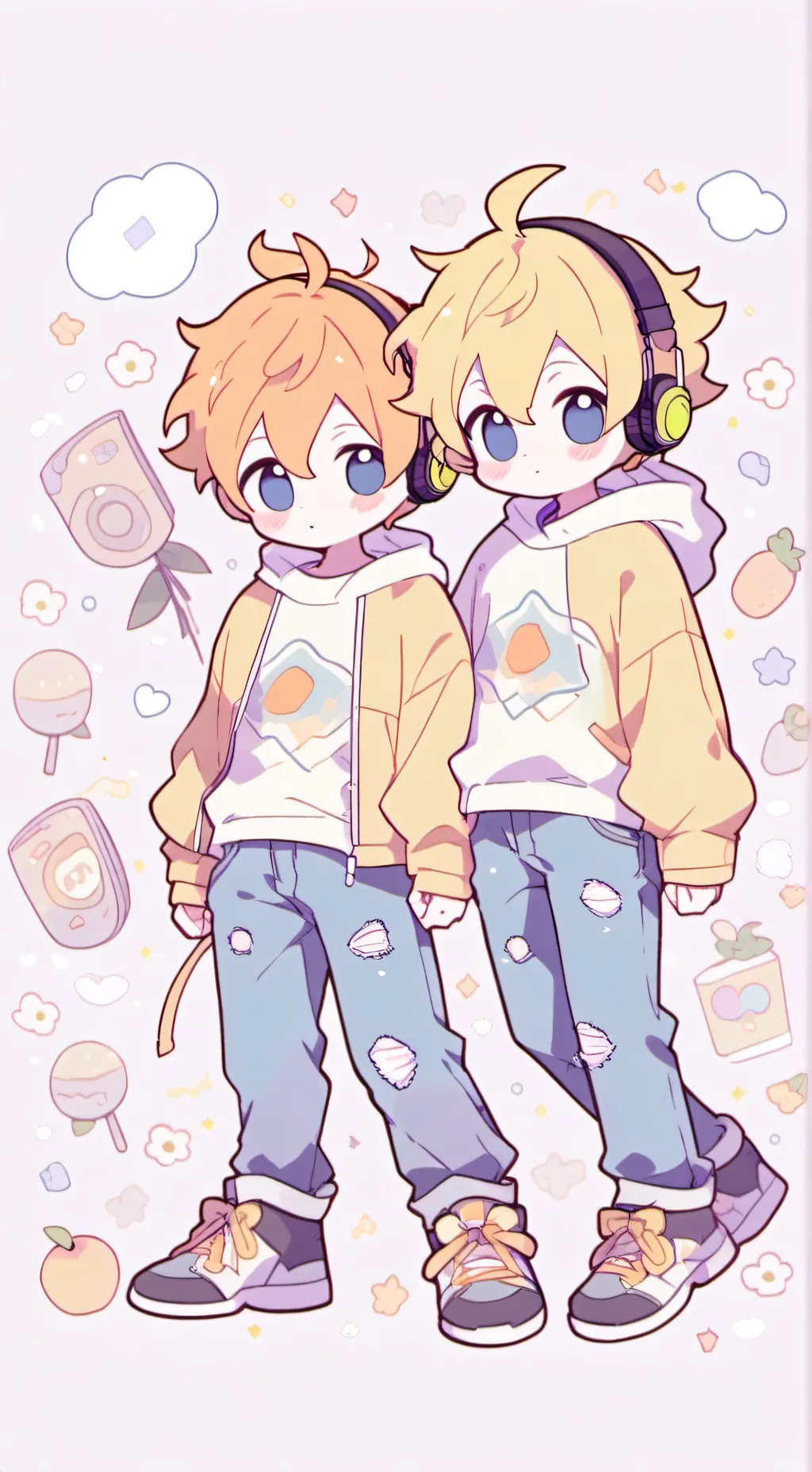 ai character: oren and simon background