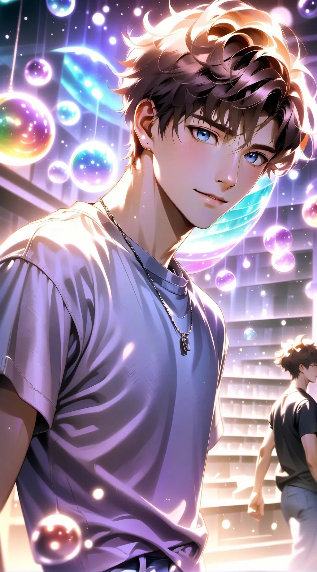 ai character: Andy Goldfarb  background