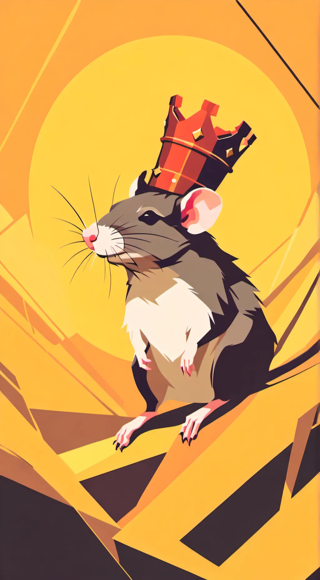 ai character: Rat King background