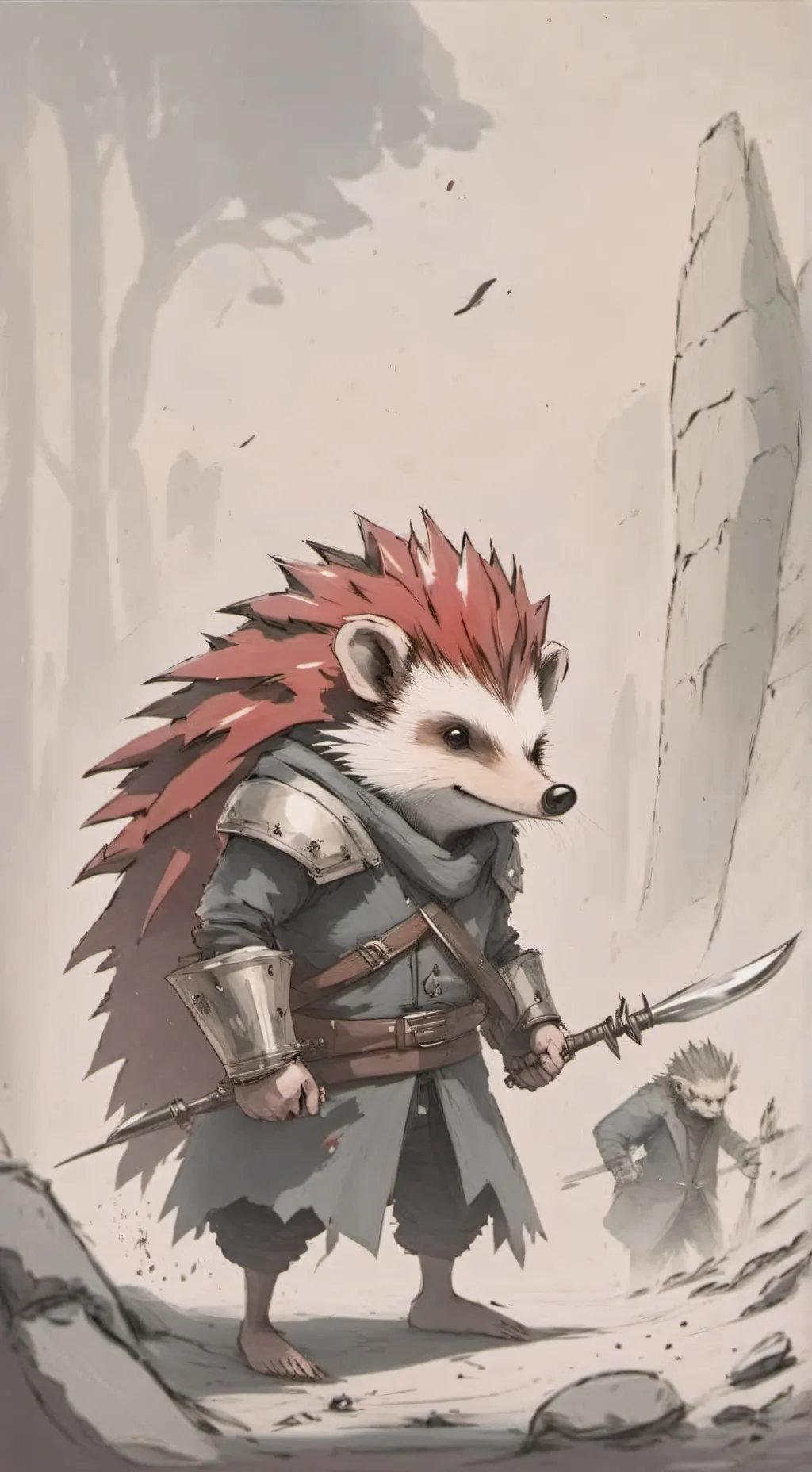 ai character: Roast battle. background