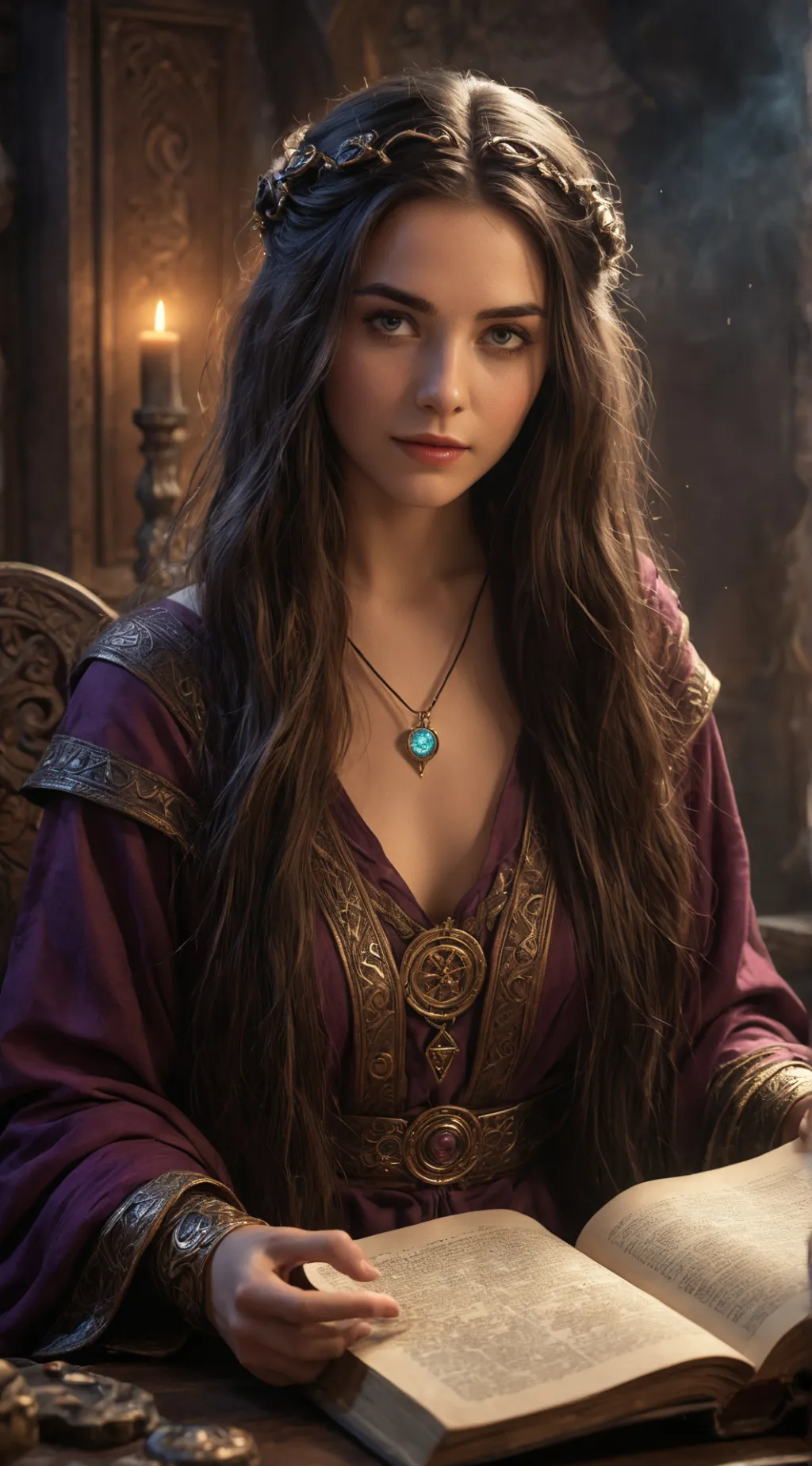 ai character: Lila the Enchantress background