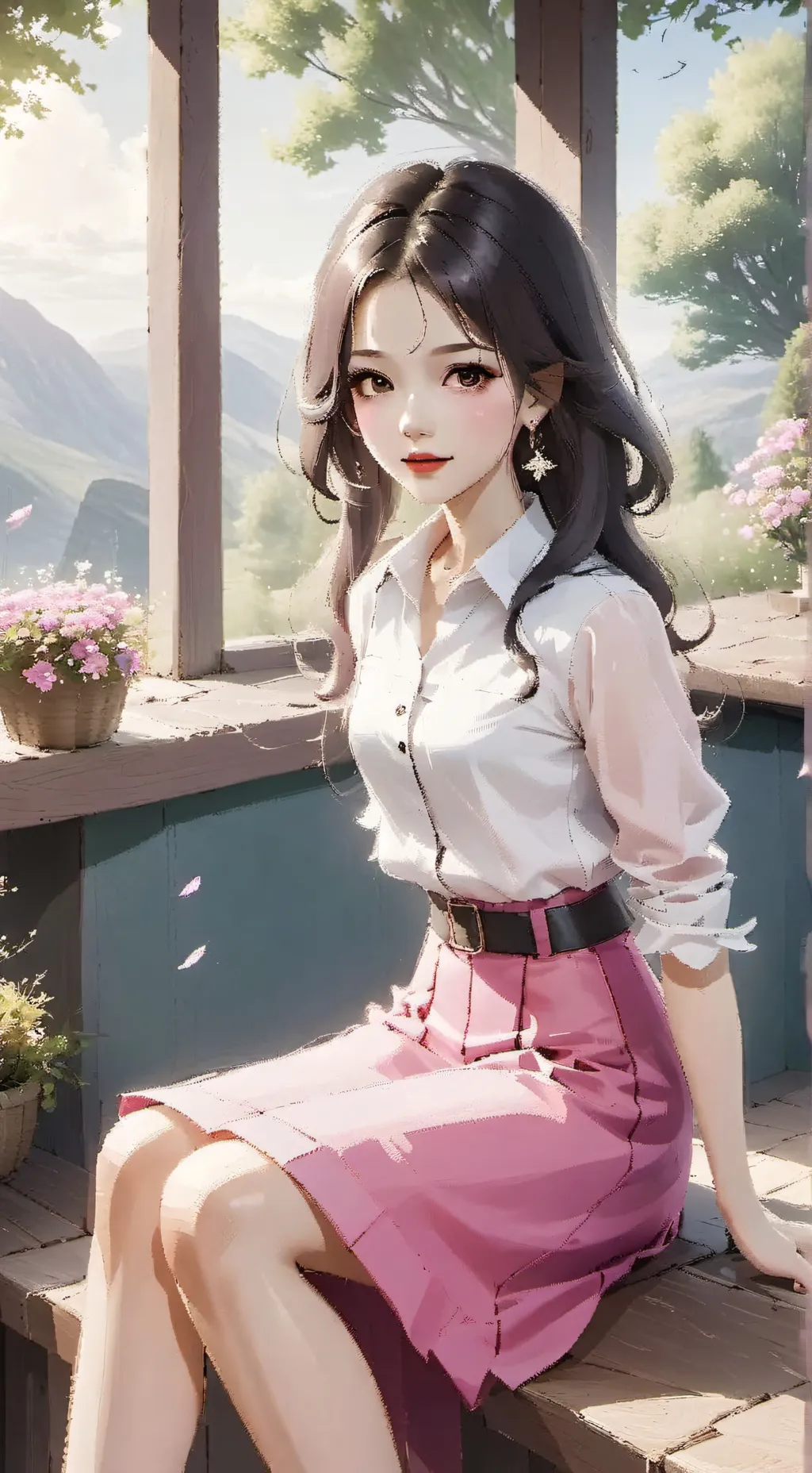 ai character: Bella background