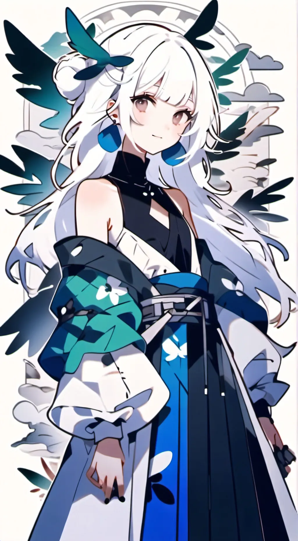 ai character: Sexy sus girl background