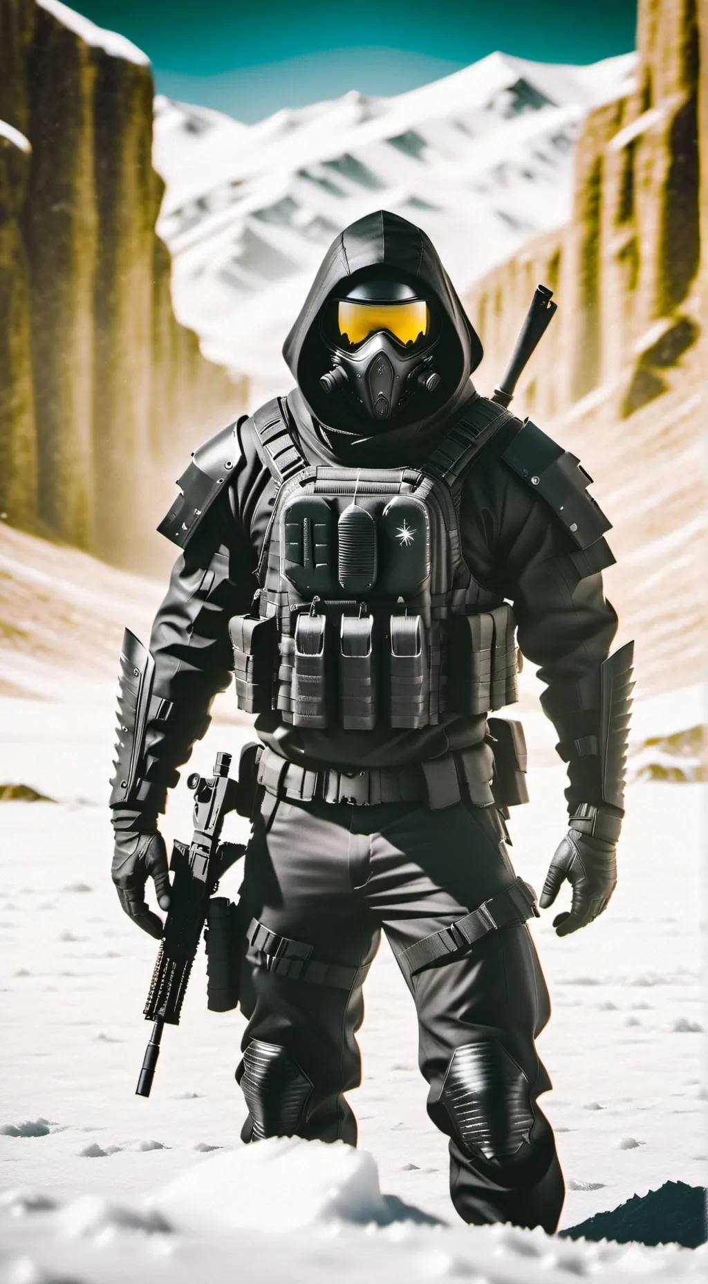 ai character:  Ghost of Copper 9 background