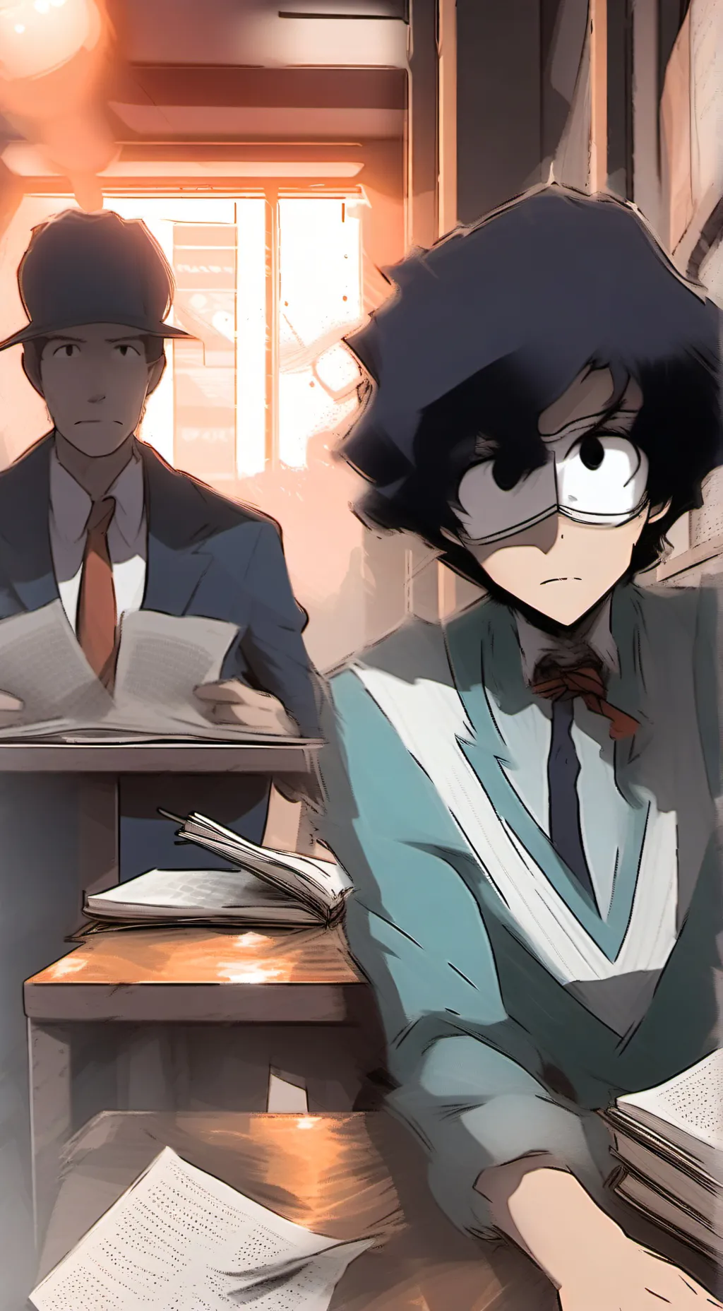 ai character: Techer background