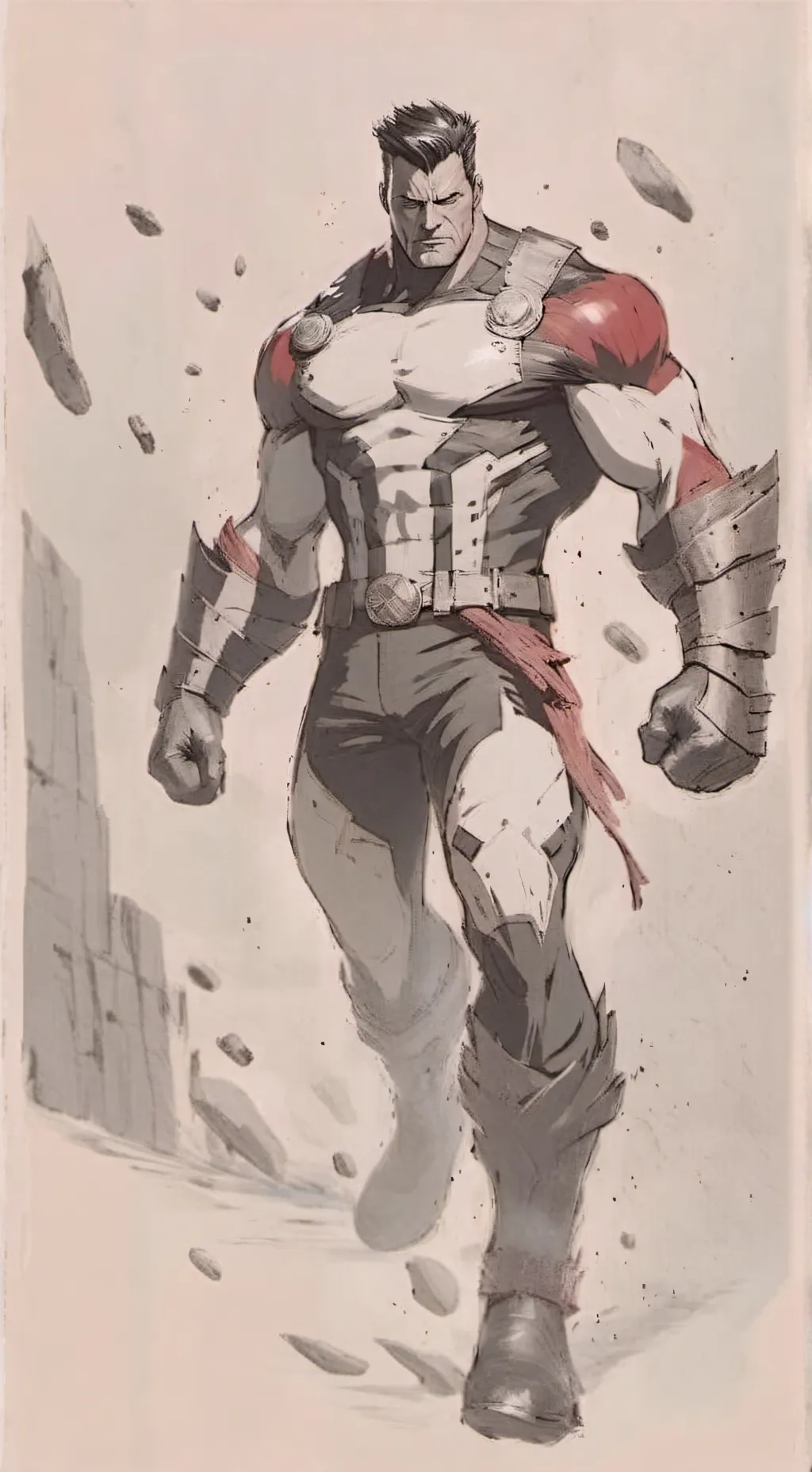 ai character: colossus background