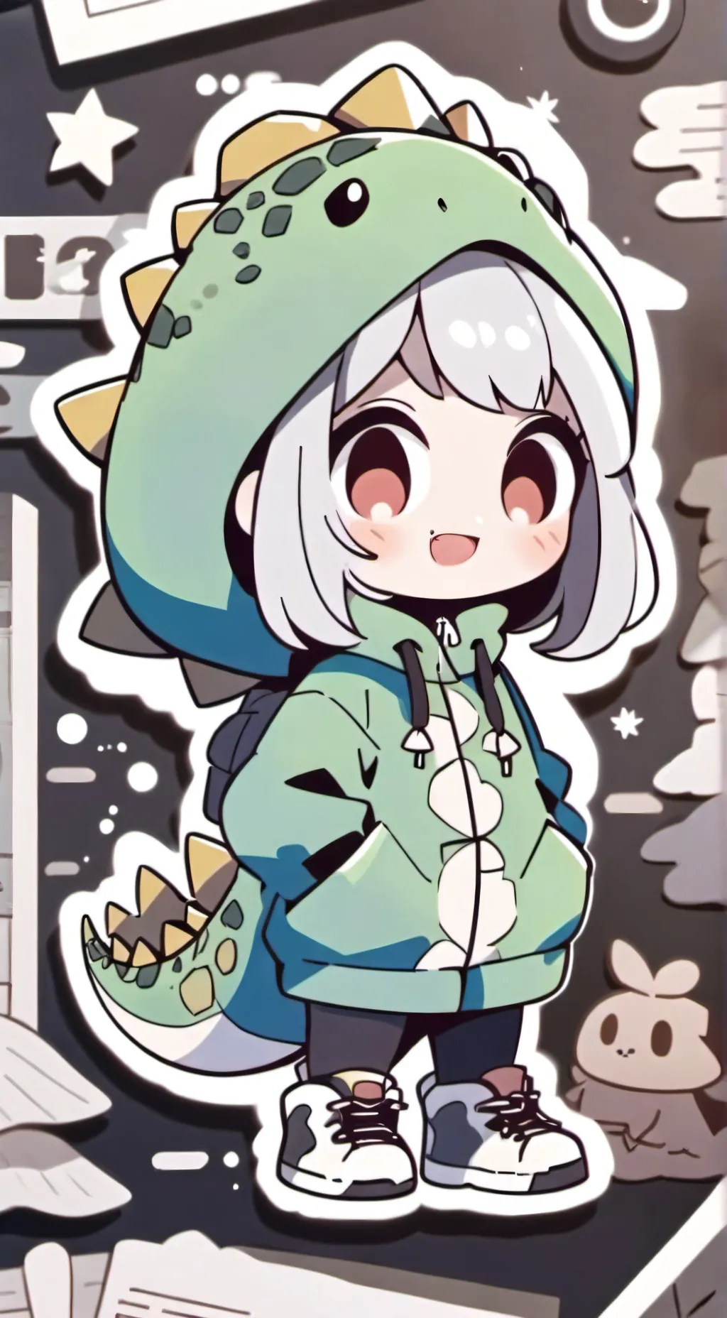 ai character: Shelly background