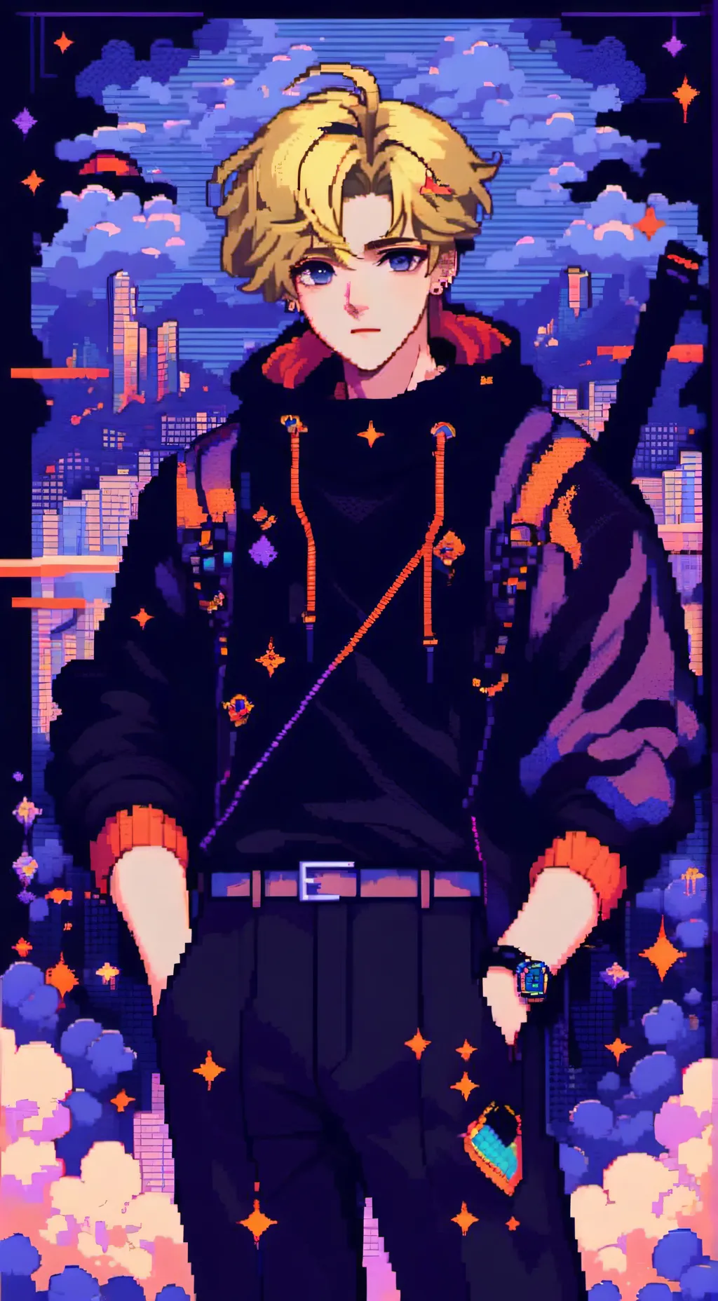 ai character: Luke Carmello background