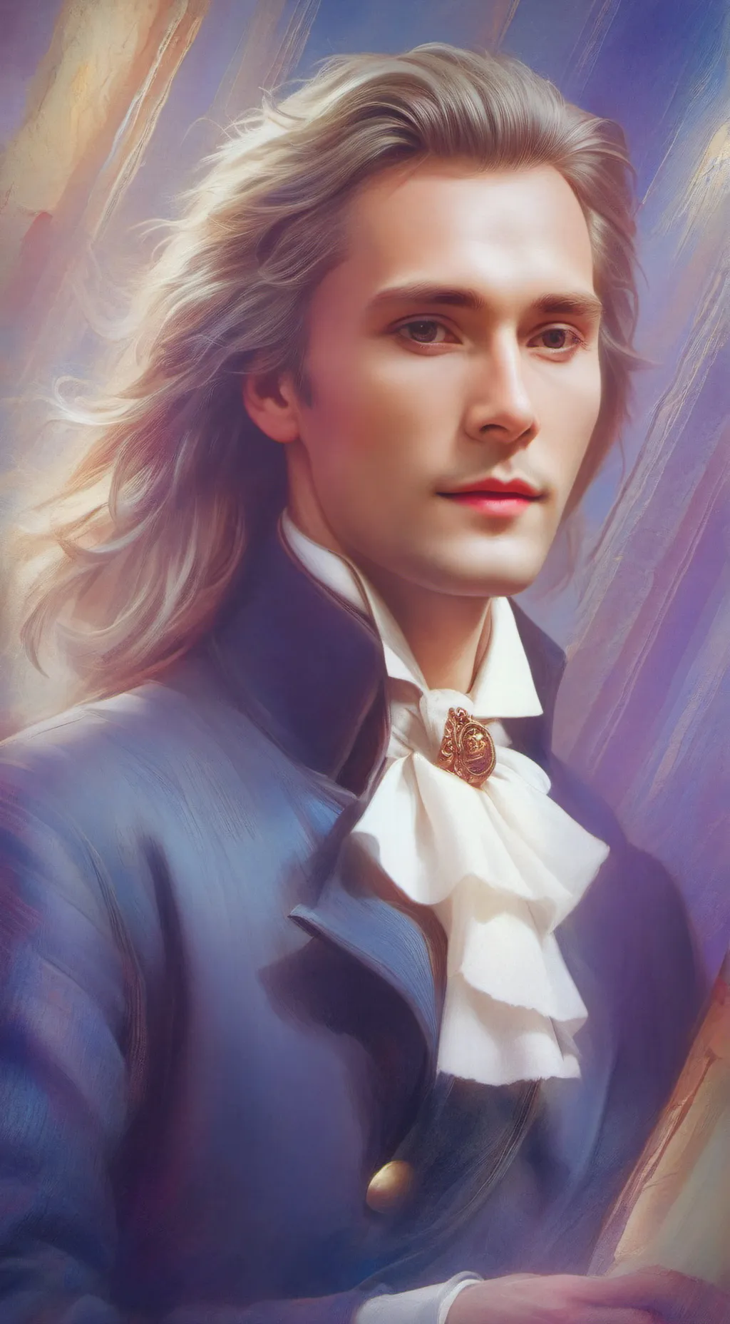 ai character: Бетховен  background