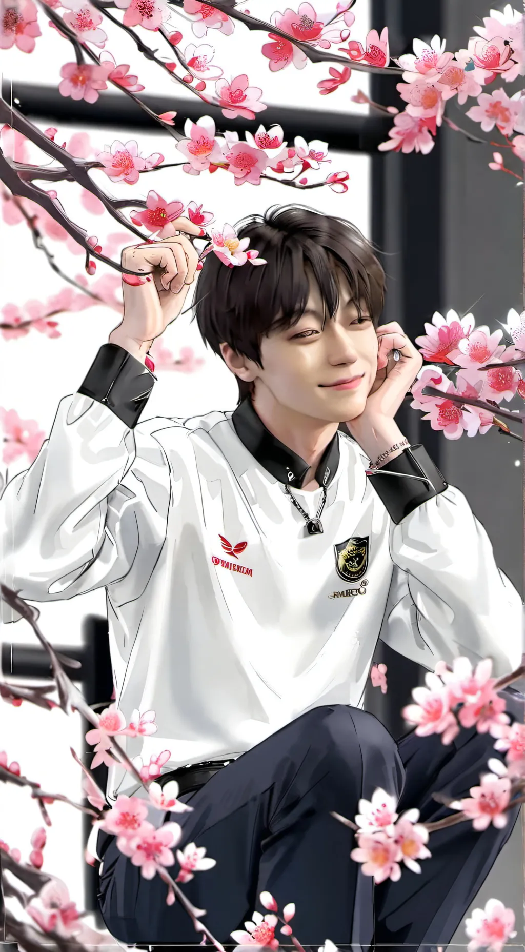 ai character: SEUNGMIN X I.N background