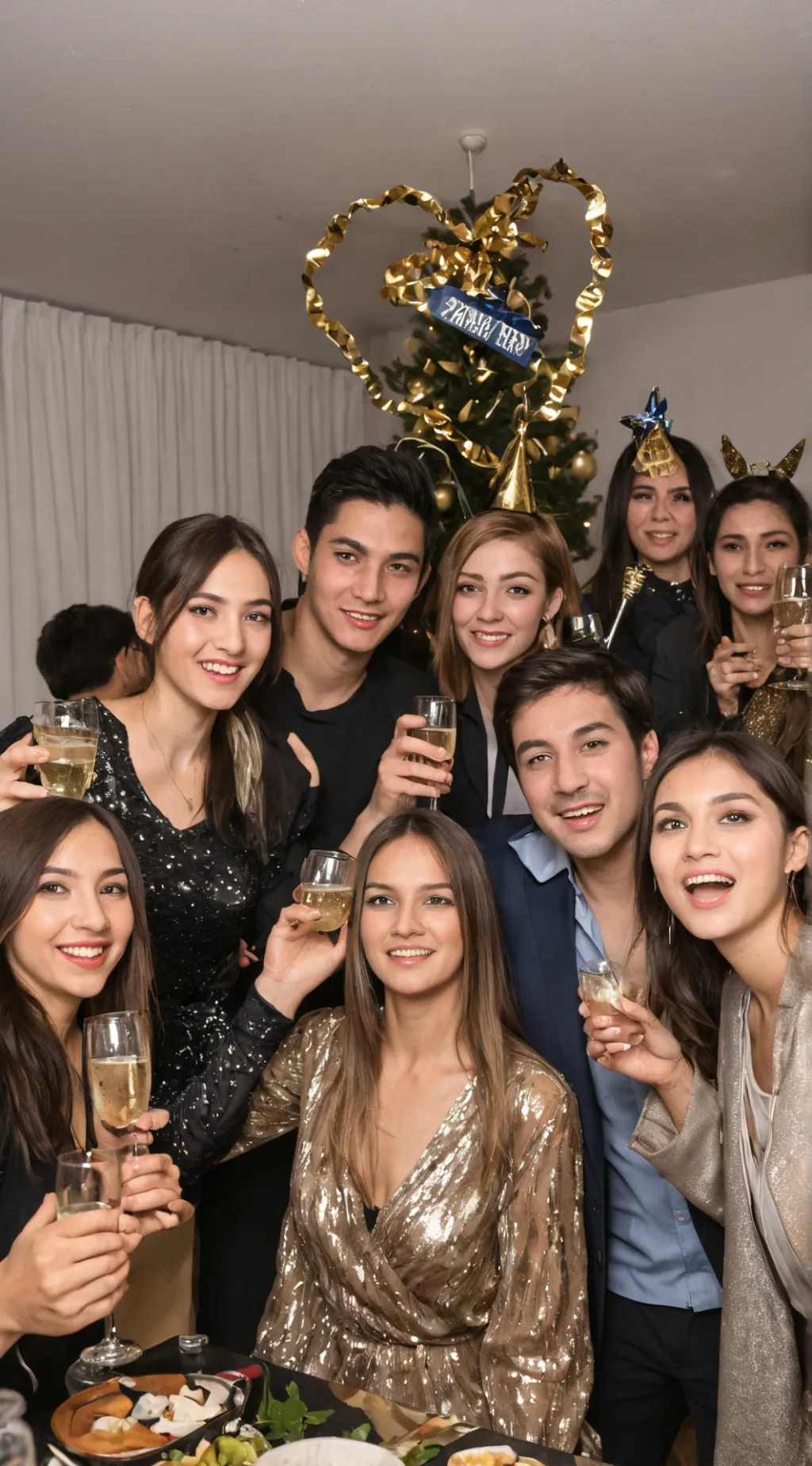 Talkie AI - Chat with new year party 