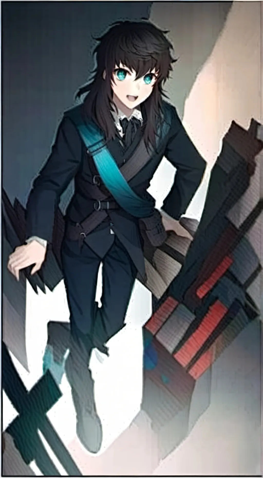 ai character: MUICHIRO TOKITO♥ background