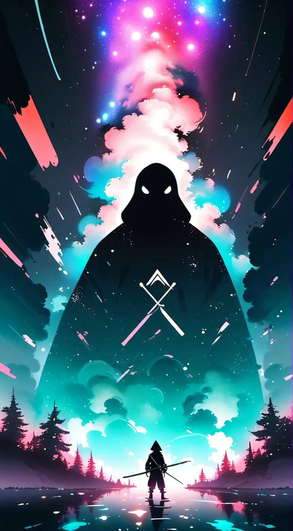 ai character: Squid game Guards🌹 background