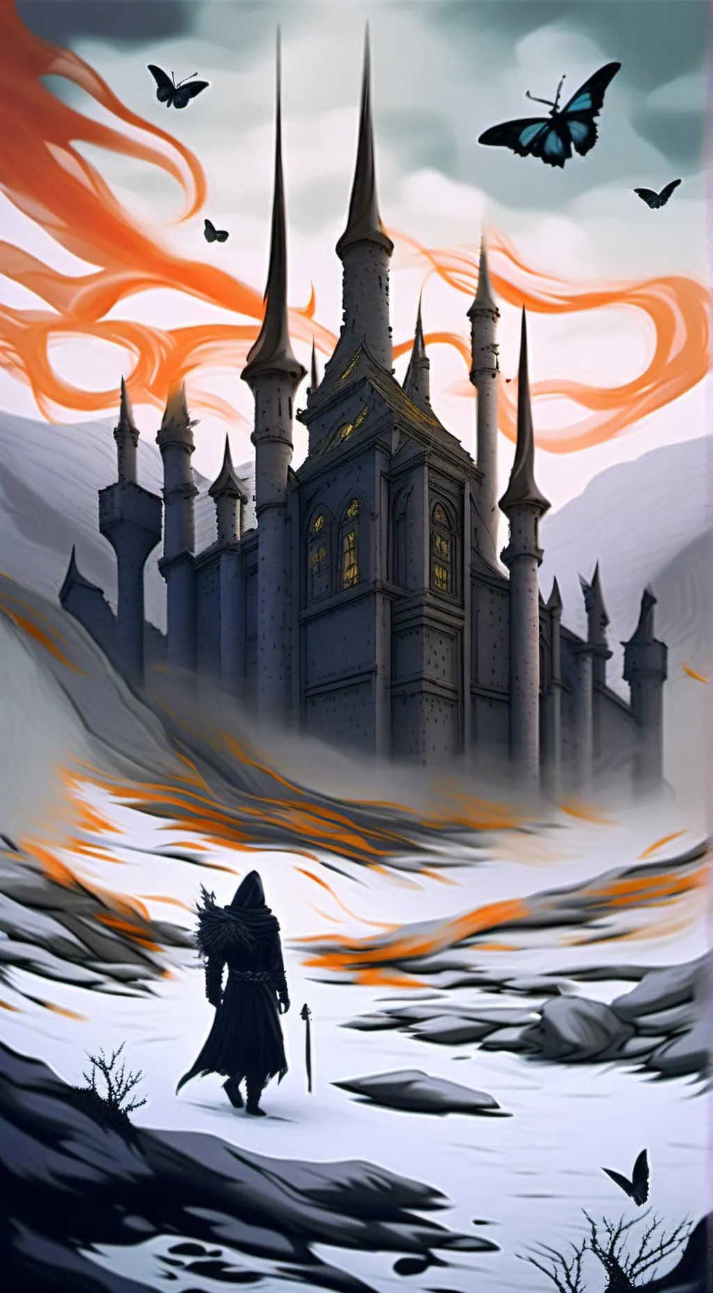 ai character: EvilVampire Palace background