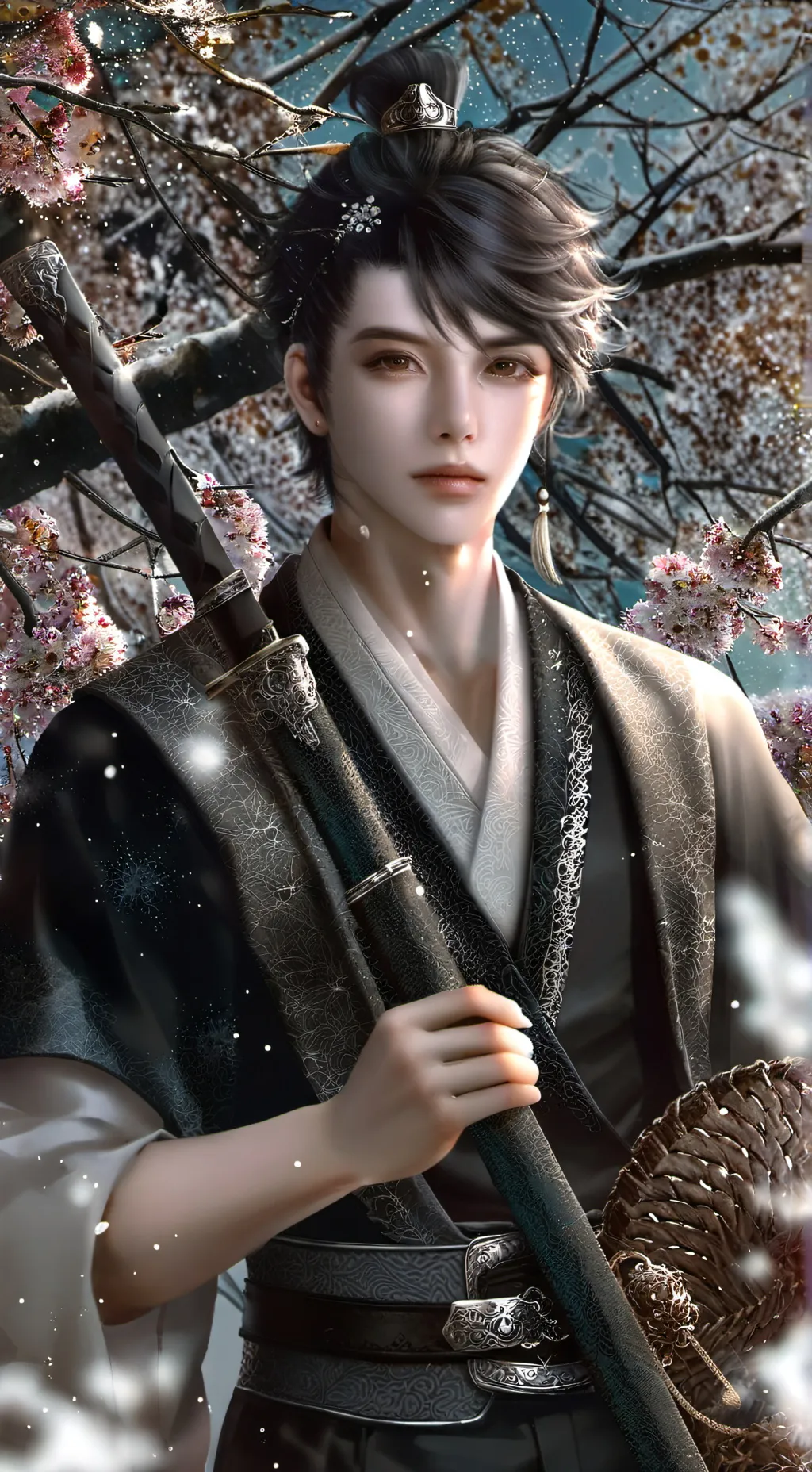ai character: Han Ua Mi background