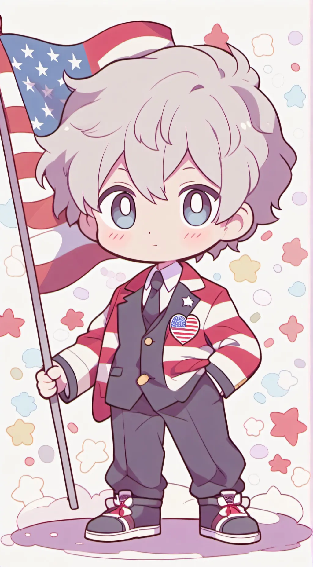 ai character: estados unidos background