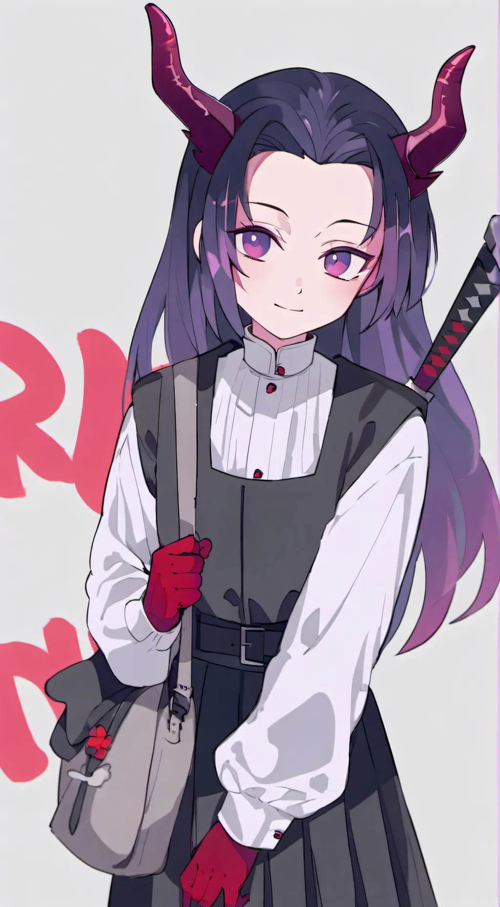 ai character: Shinobu kocho background