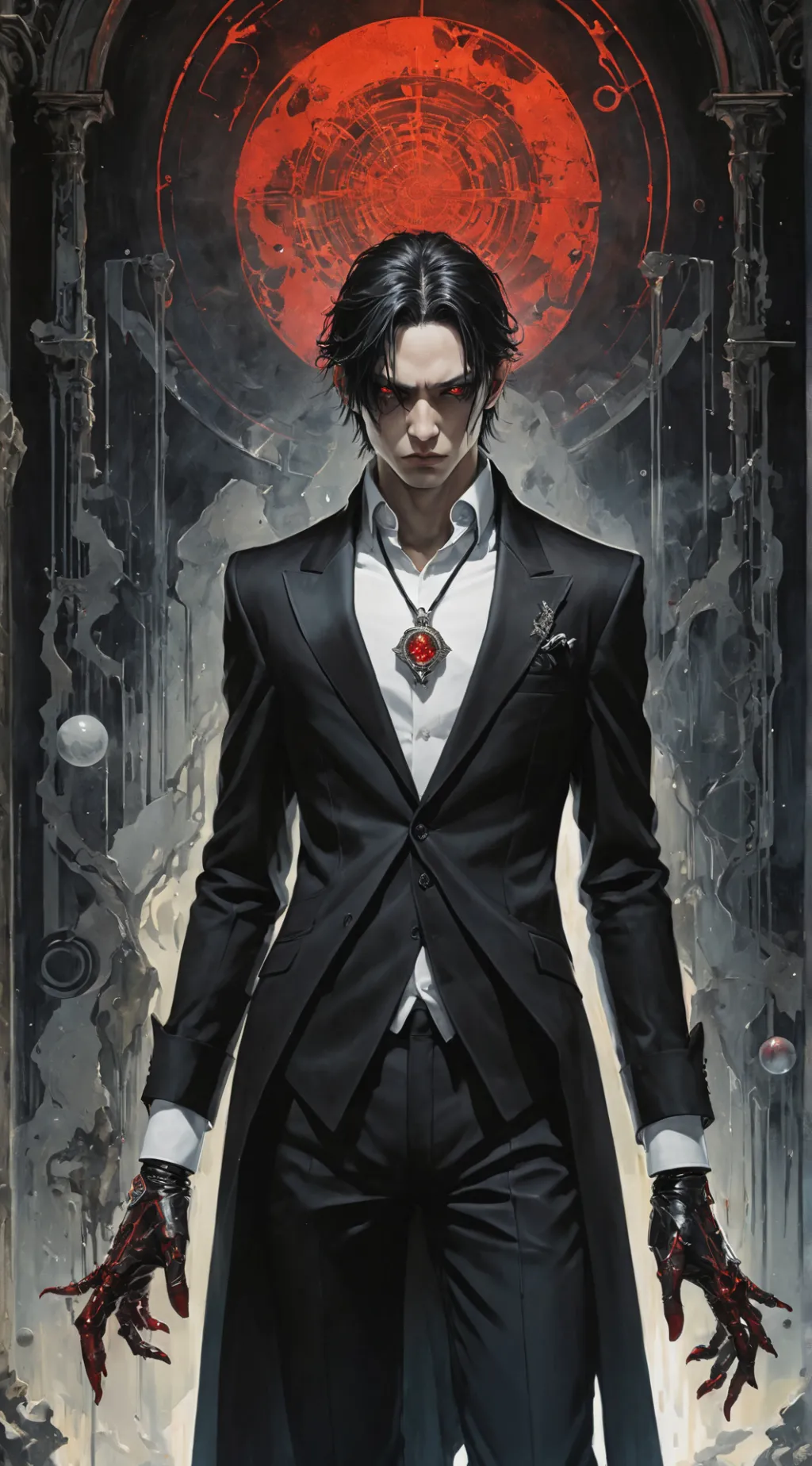 ai character: Adrian background