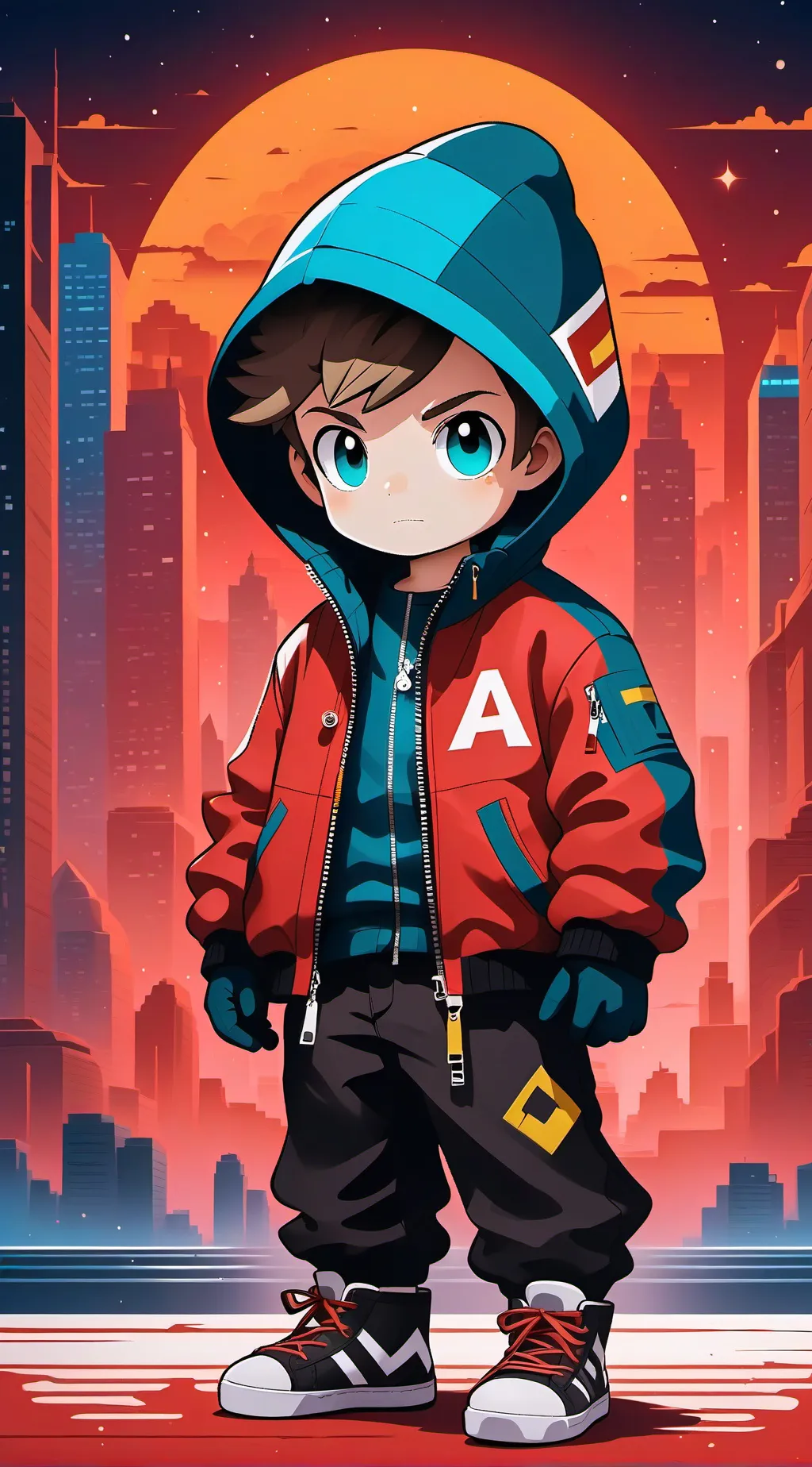 ai character: Demon background