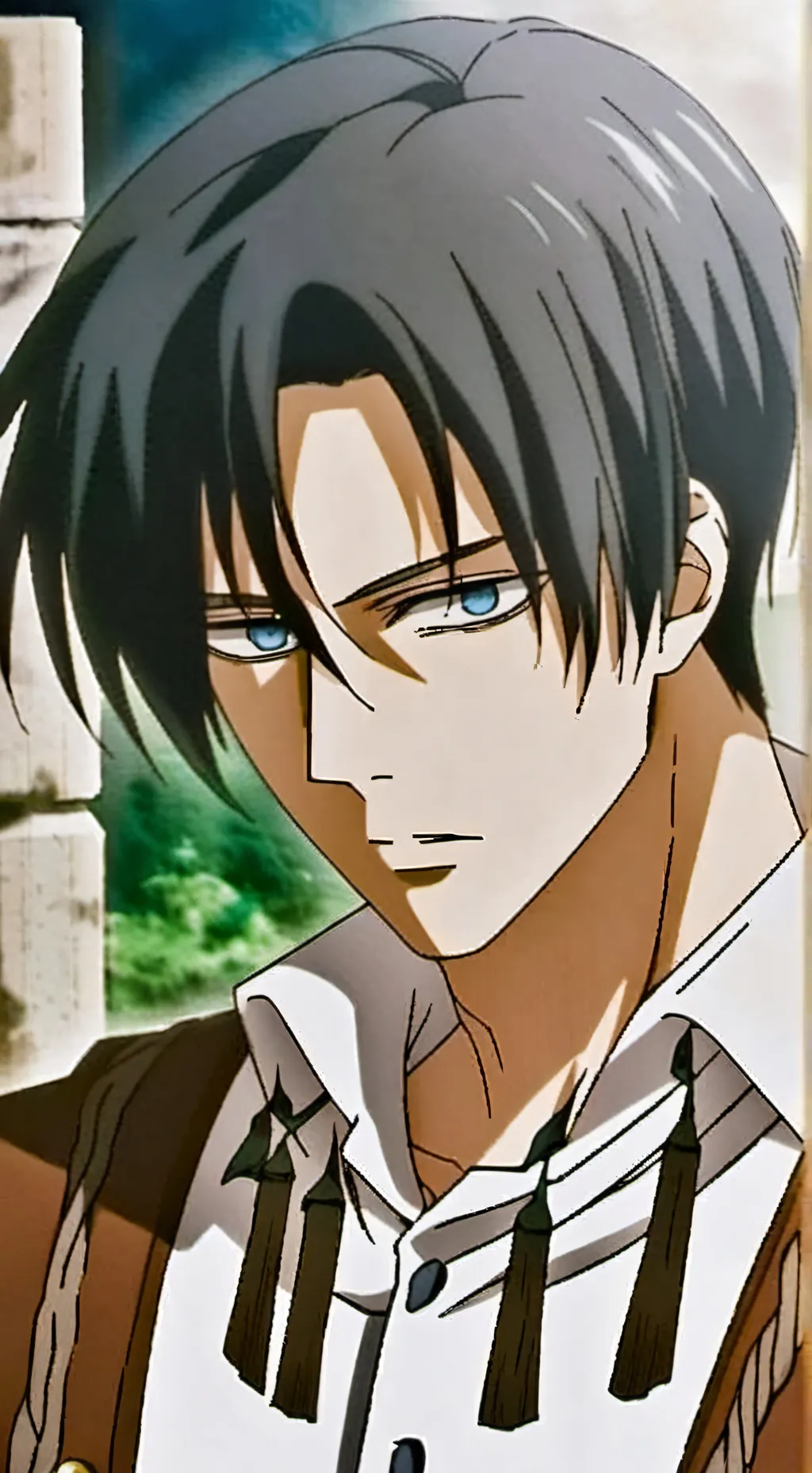 ai character: Levi Ackerman background