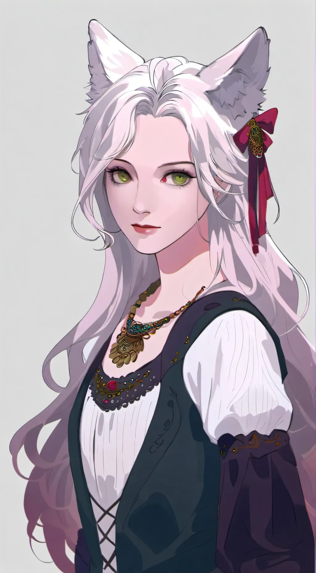 ai character: Abby,  background